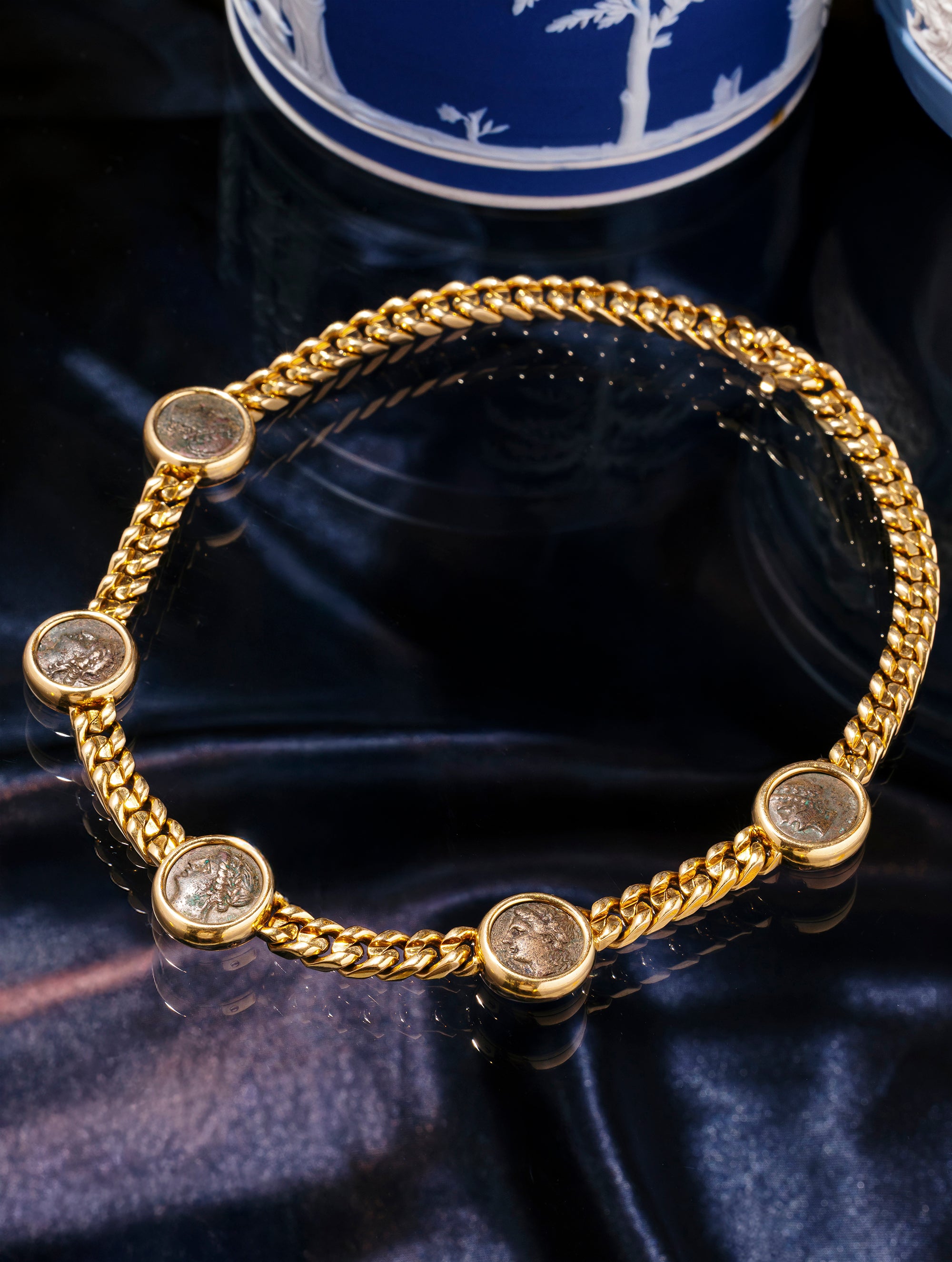 Vintage Bulgari Monete Necklace, Circa 1970s