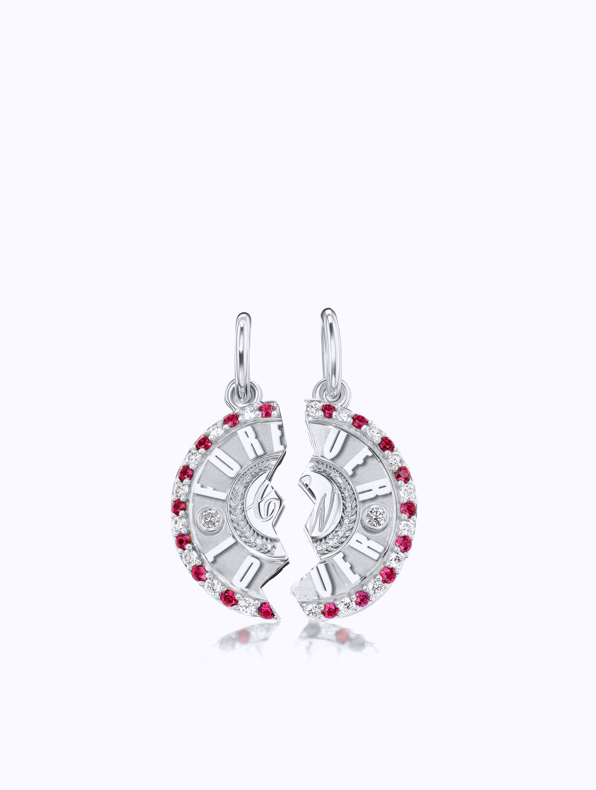 'FOREVER LOVER' DUET MEDALLION SET