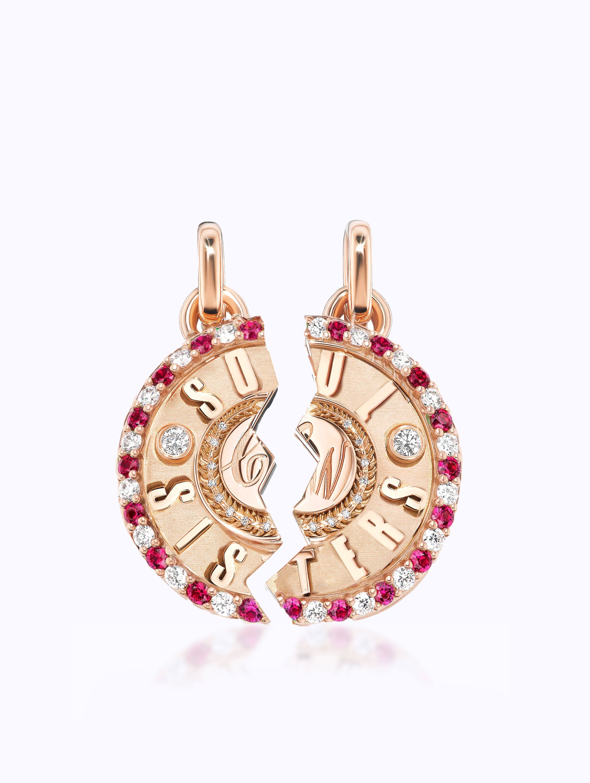 'SOUL SISTERS' DUET MEDALLION SET