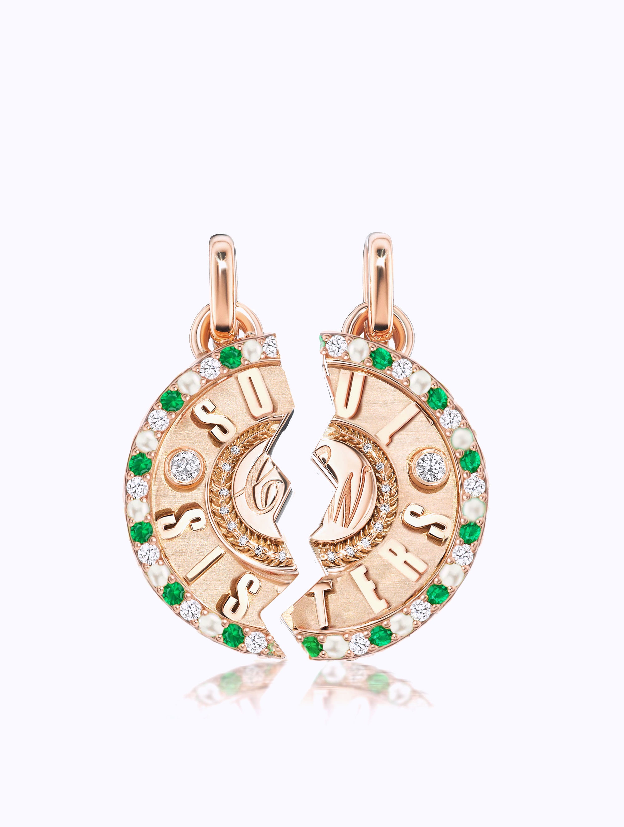 'SOUL SISTERS' DUET MEDALLION SET