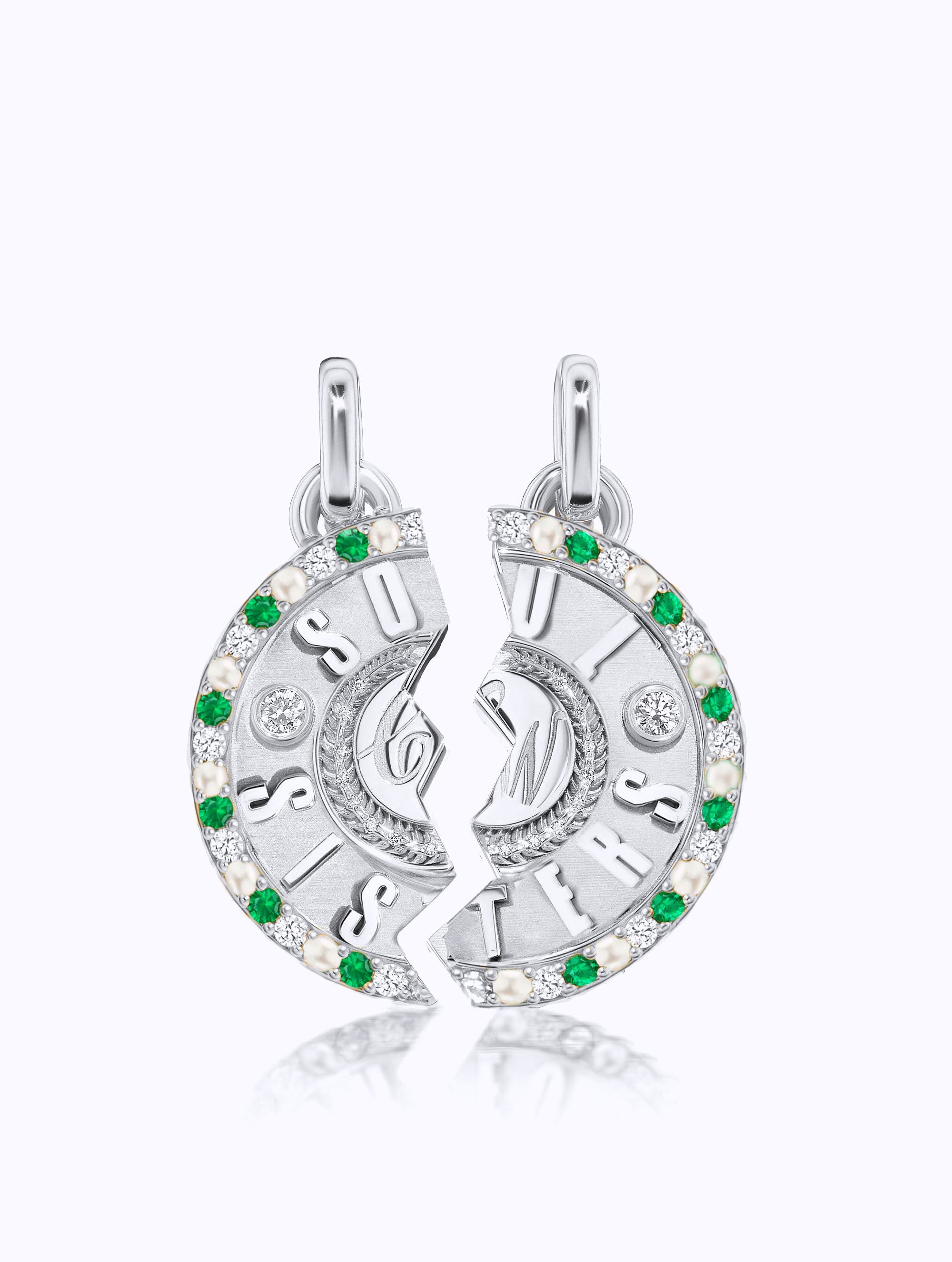 'SOUL SISTERS' DUET MEDALLION SET