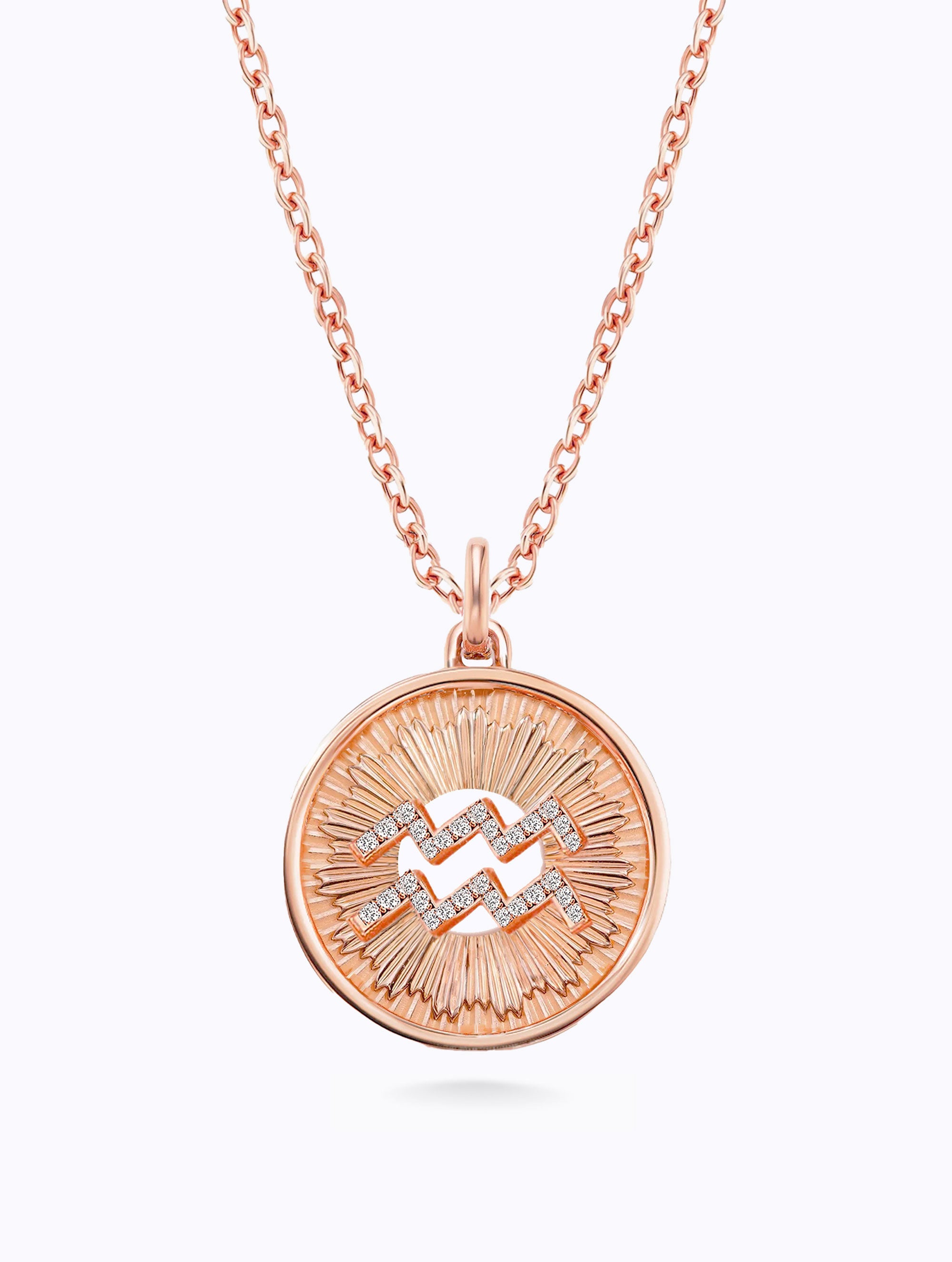 Aurora Zodiac Medallion