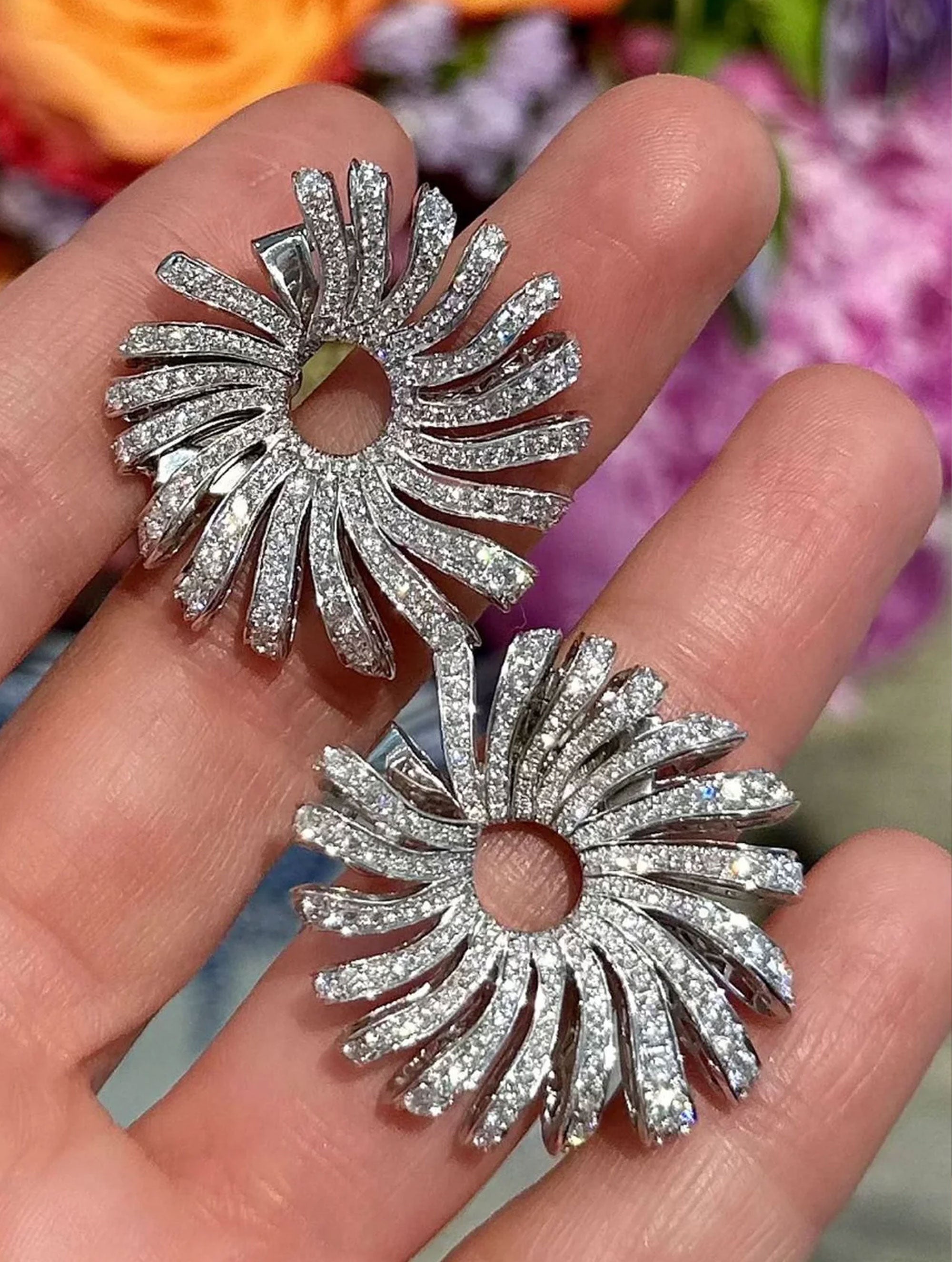ATHENA ENTWINE DIAMOND EARRINGS