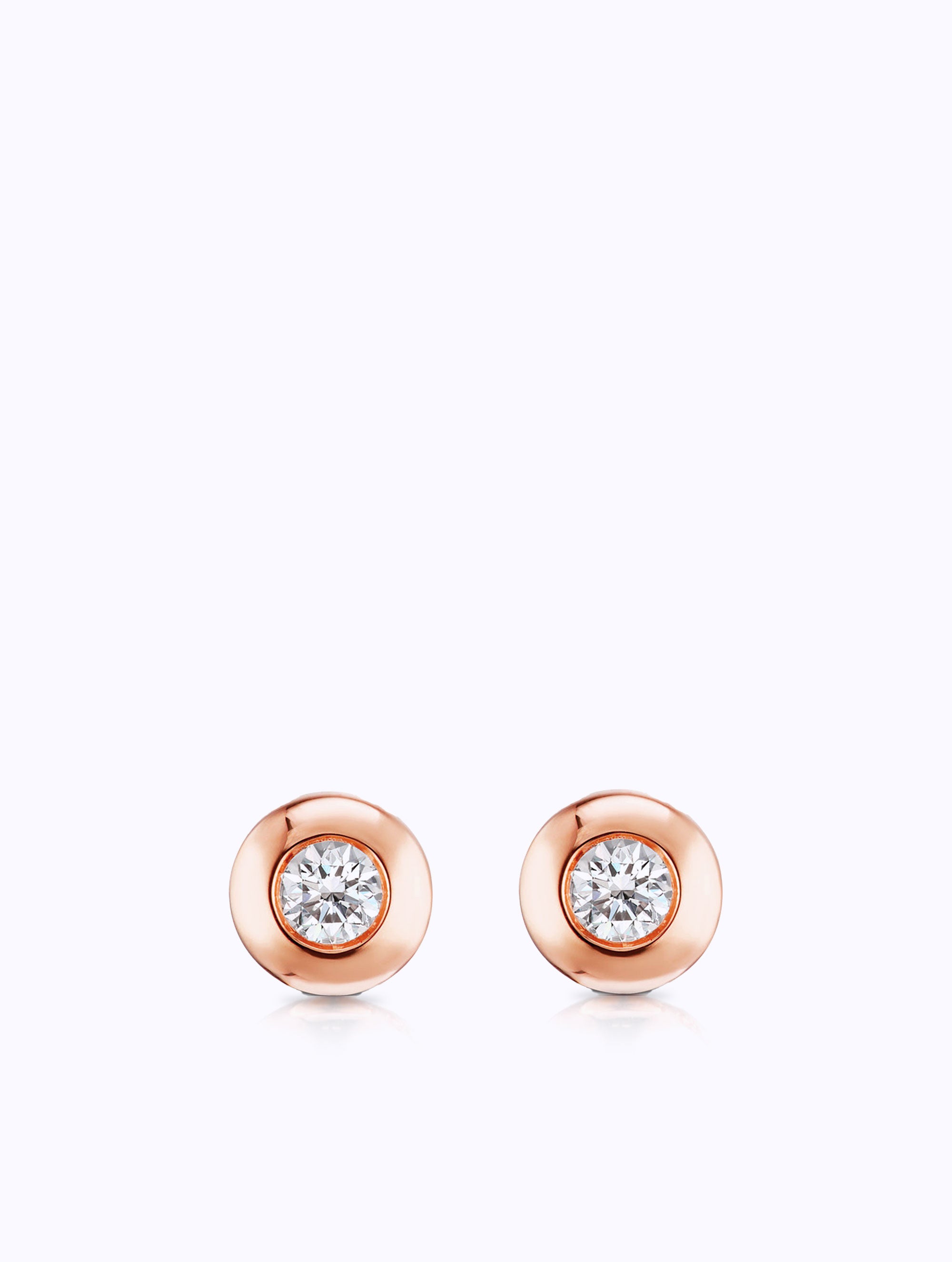 AURA DIAMOND STUD EARRINGS