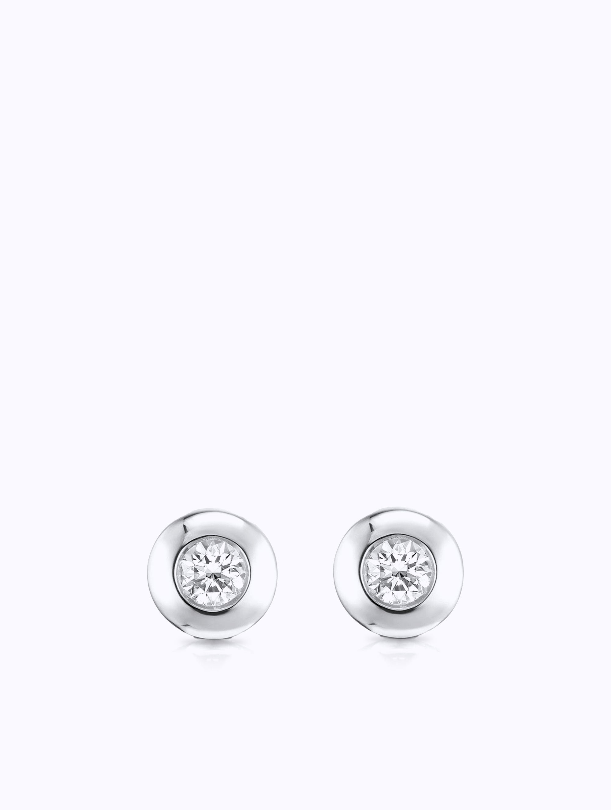 AURA DIAMOND STUD EARRINGS