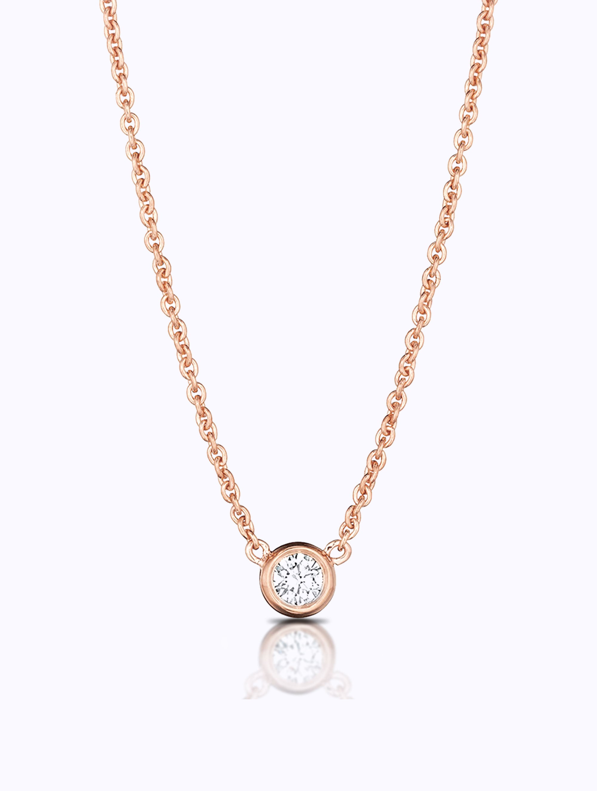 AURA SOLITAIRE NECKLACE