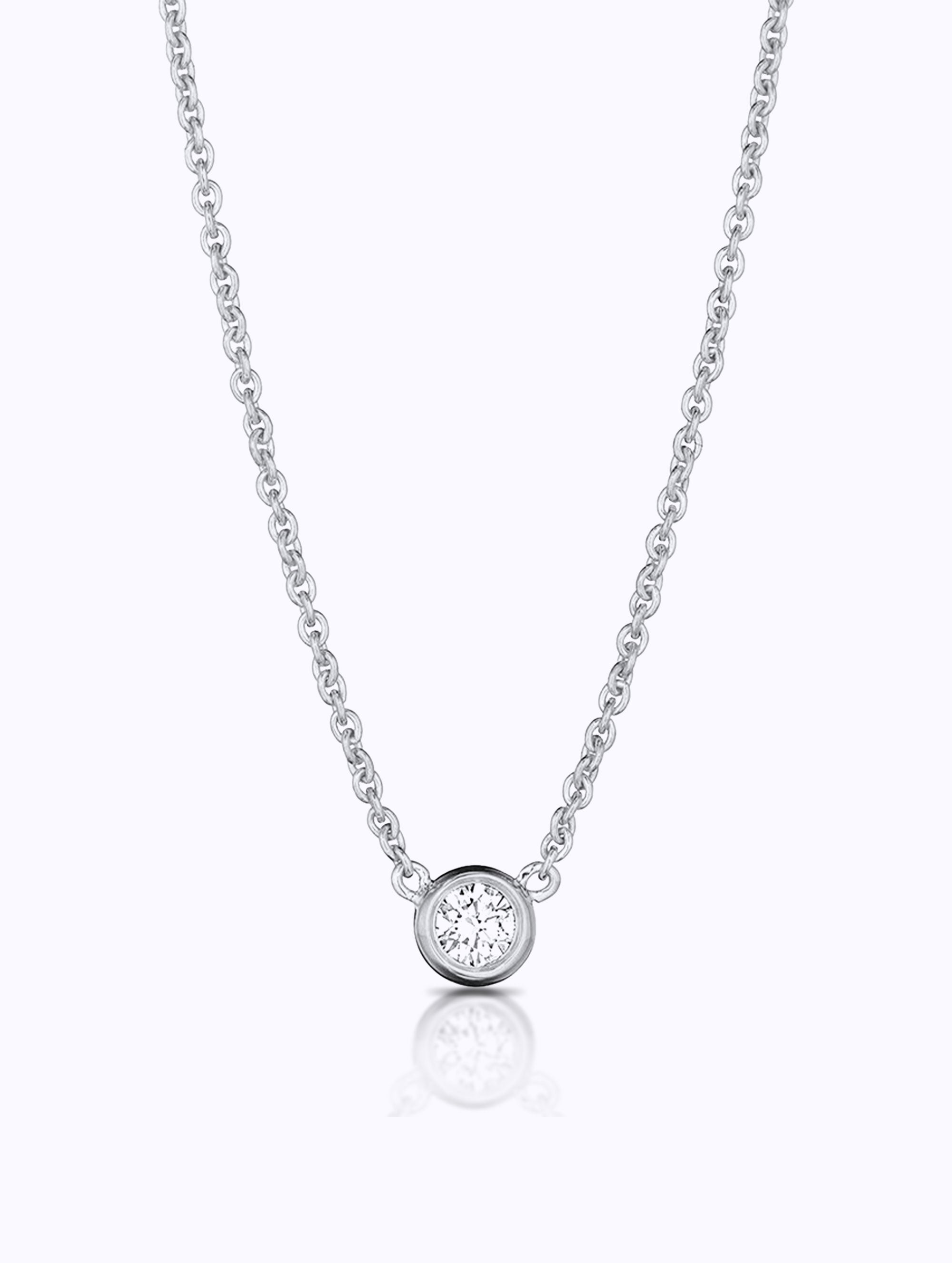 AURA SOLITAIRE NECKLACE