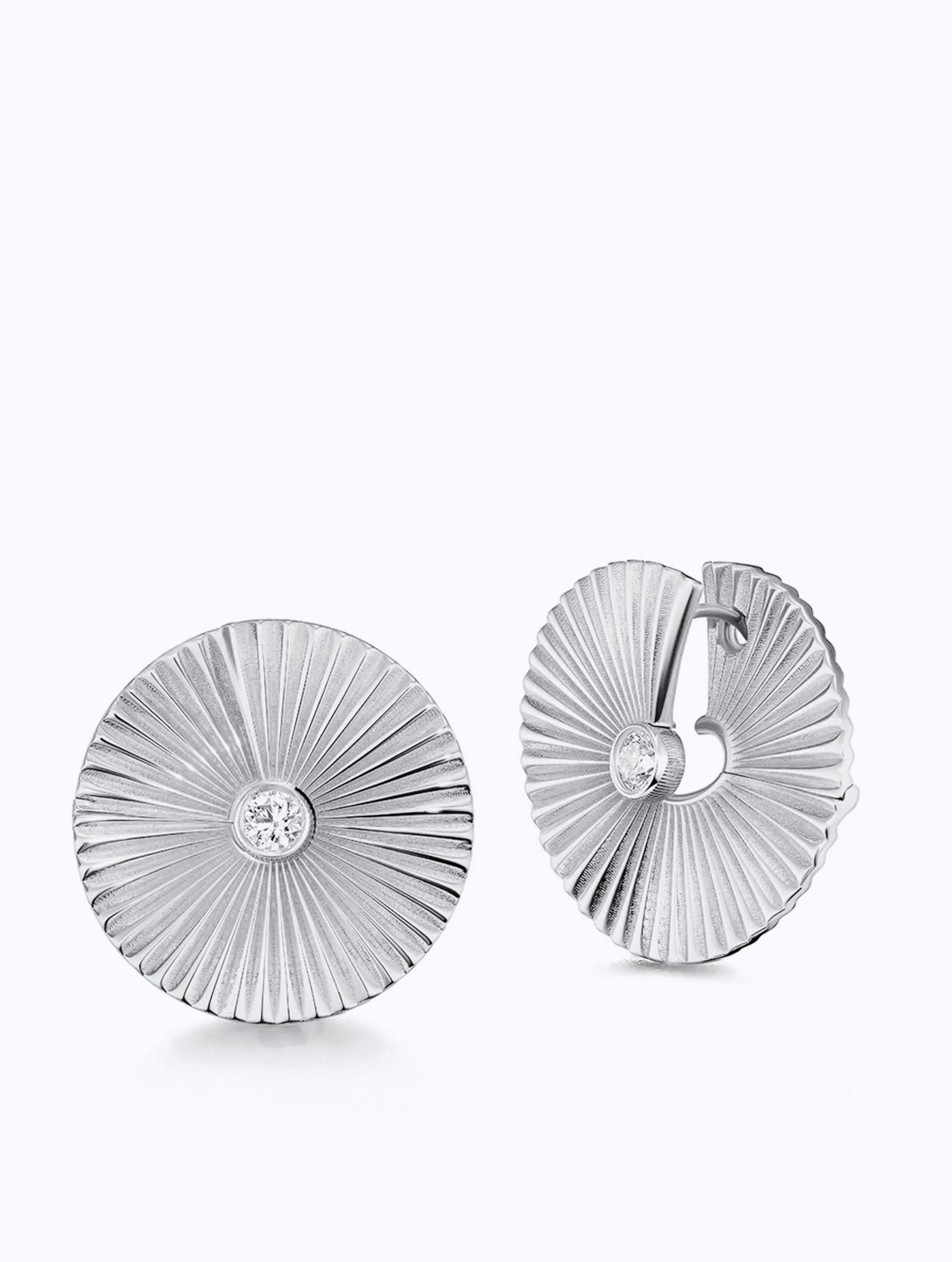 AURORA DIAMOND RAY EARRINGS