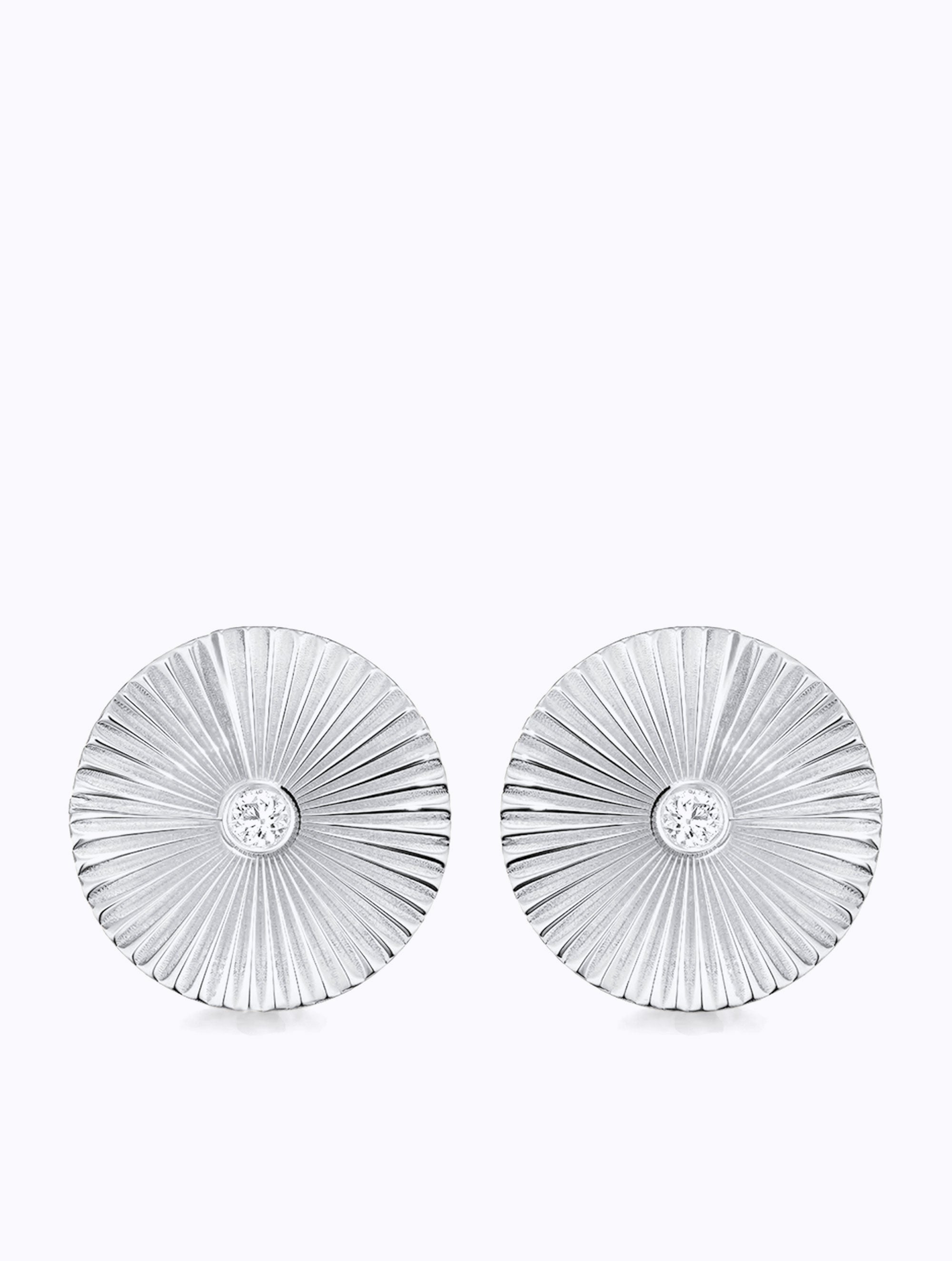AURORA DIAMOND RAY EARRINGS