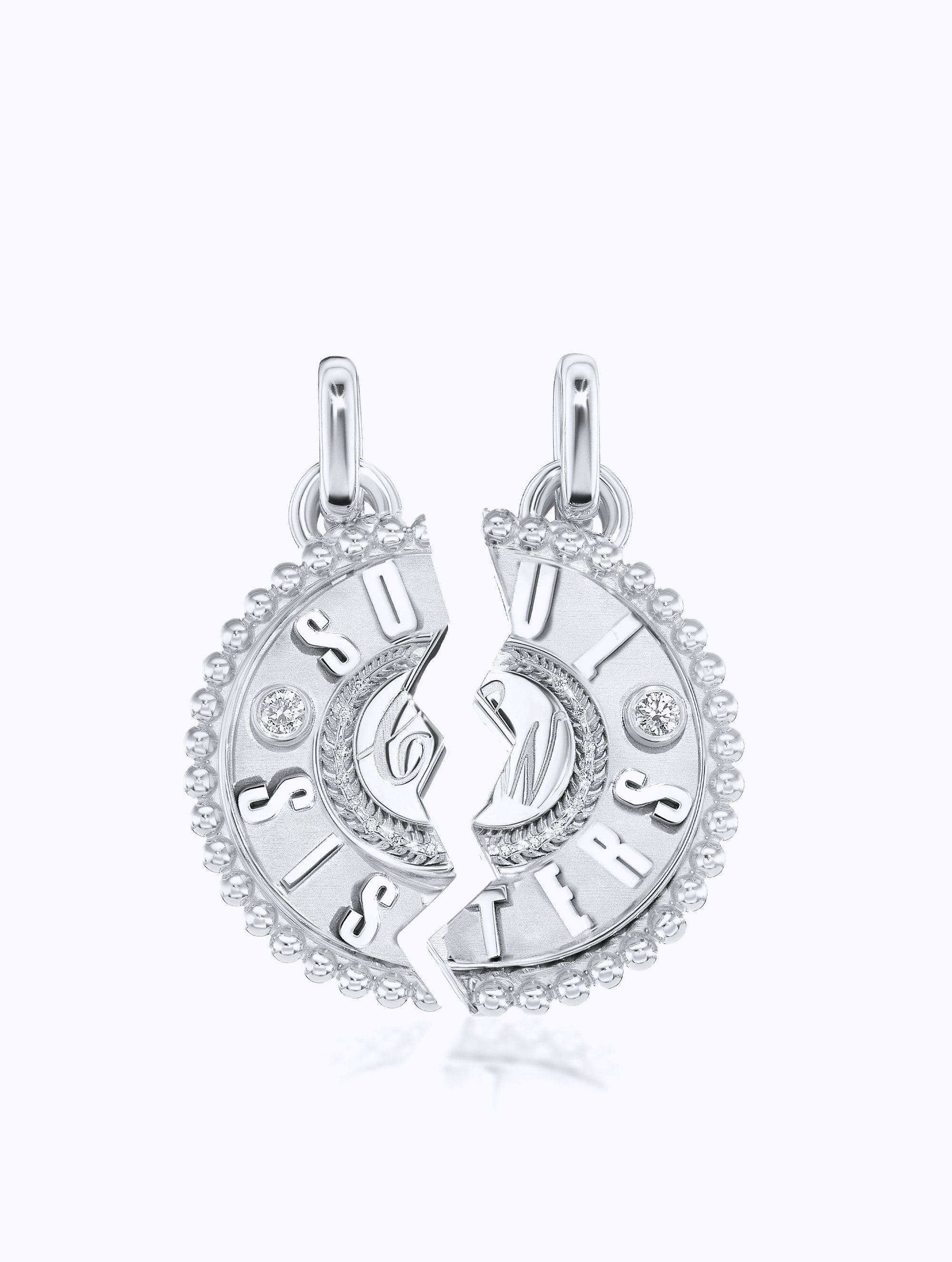 'SOUL SISTERS' DUET MEDALLION SET