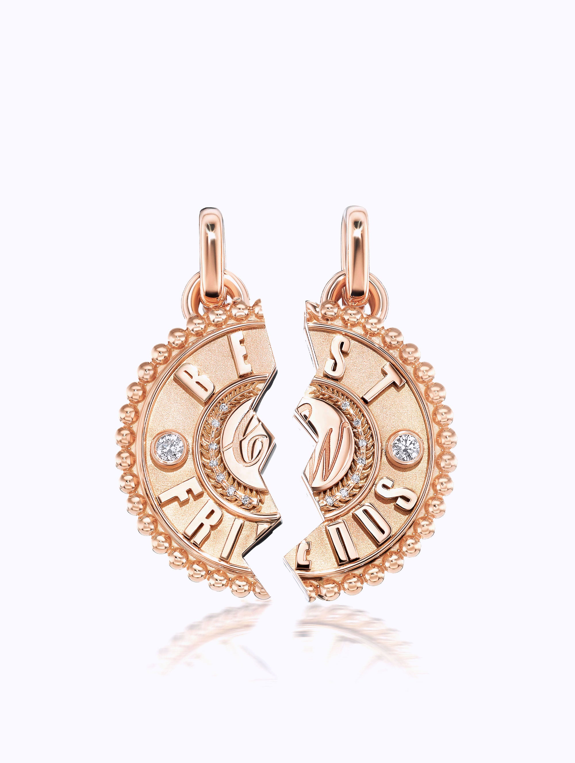 'BEST FRIENDS' DUET MEDALLION SET