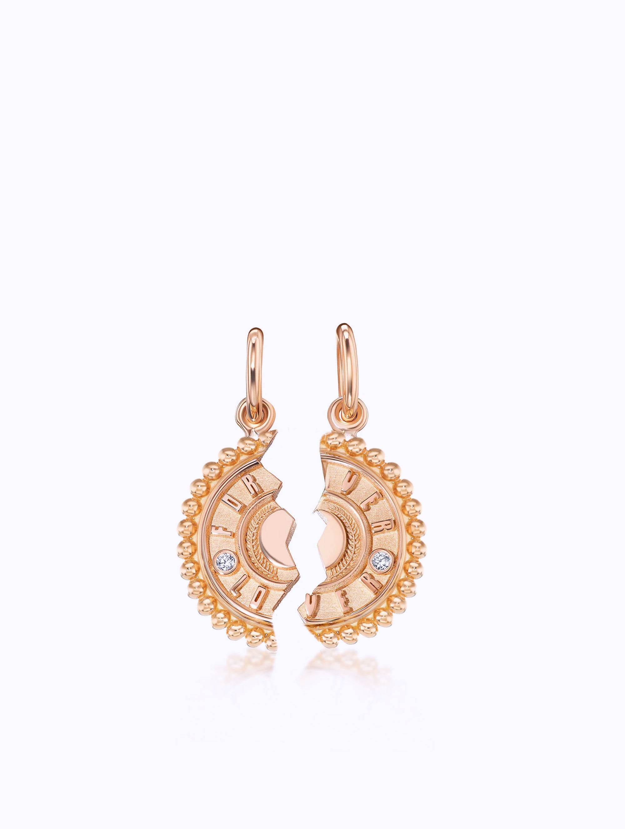 'FOREVER LOVER' DUET MEDALLION SET