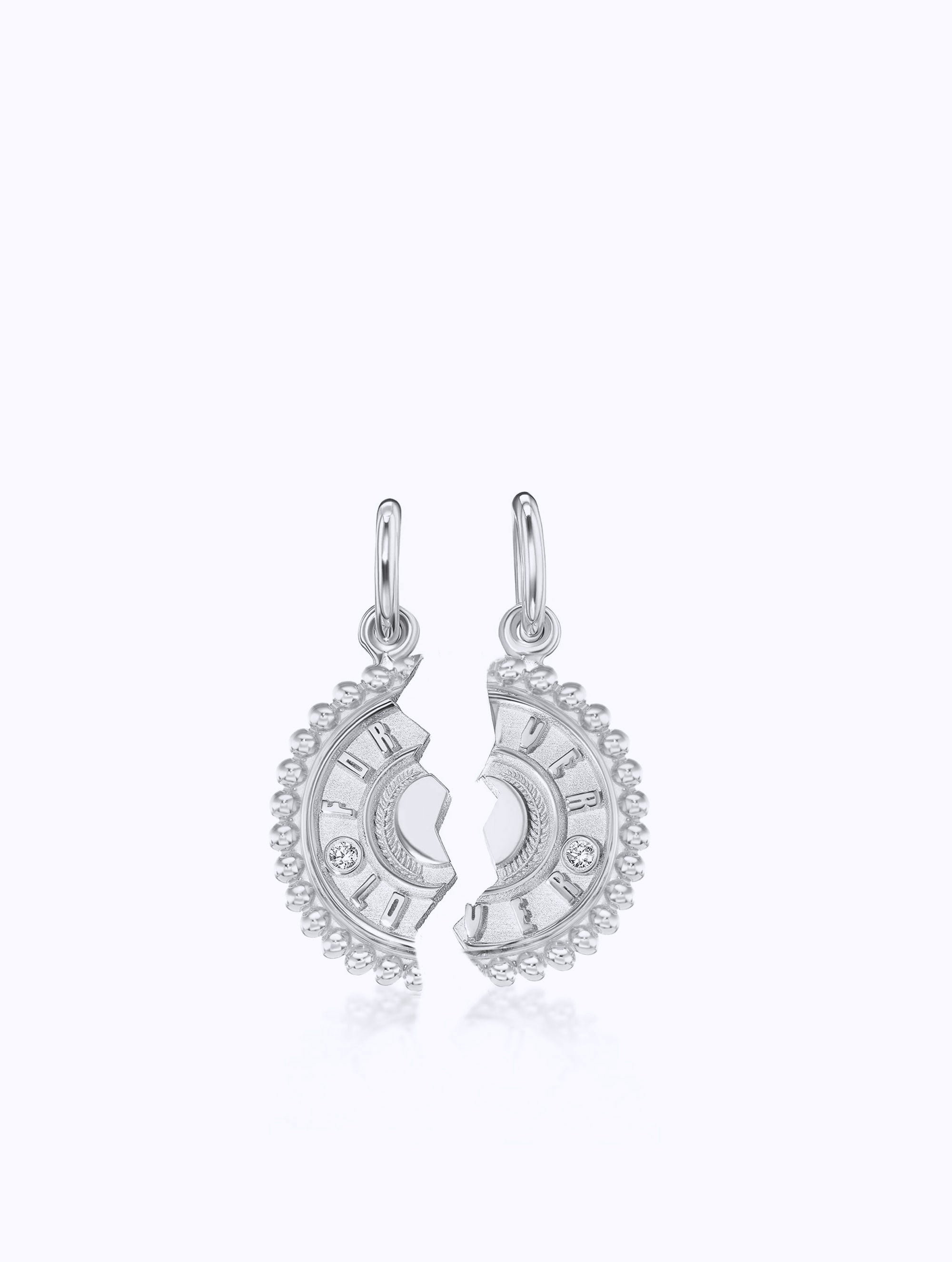 'FOREVER LOVER' DUET MEDALLION SET