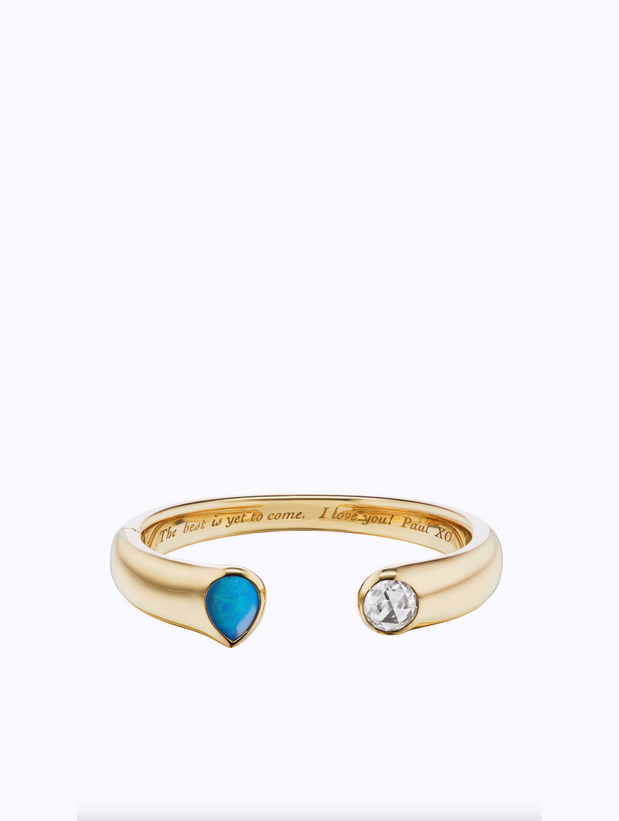 JUMBO SLOAN BIRTHSTONE BANGLE