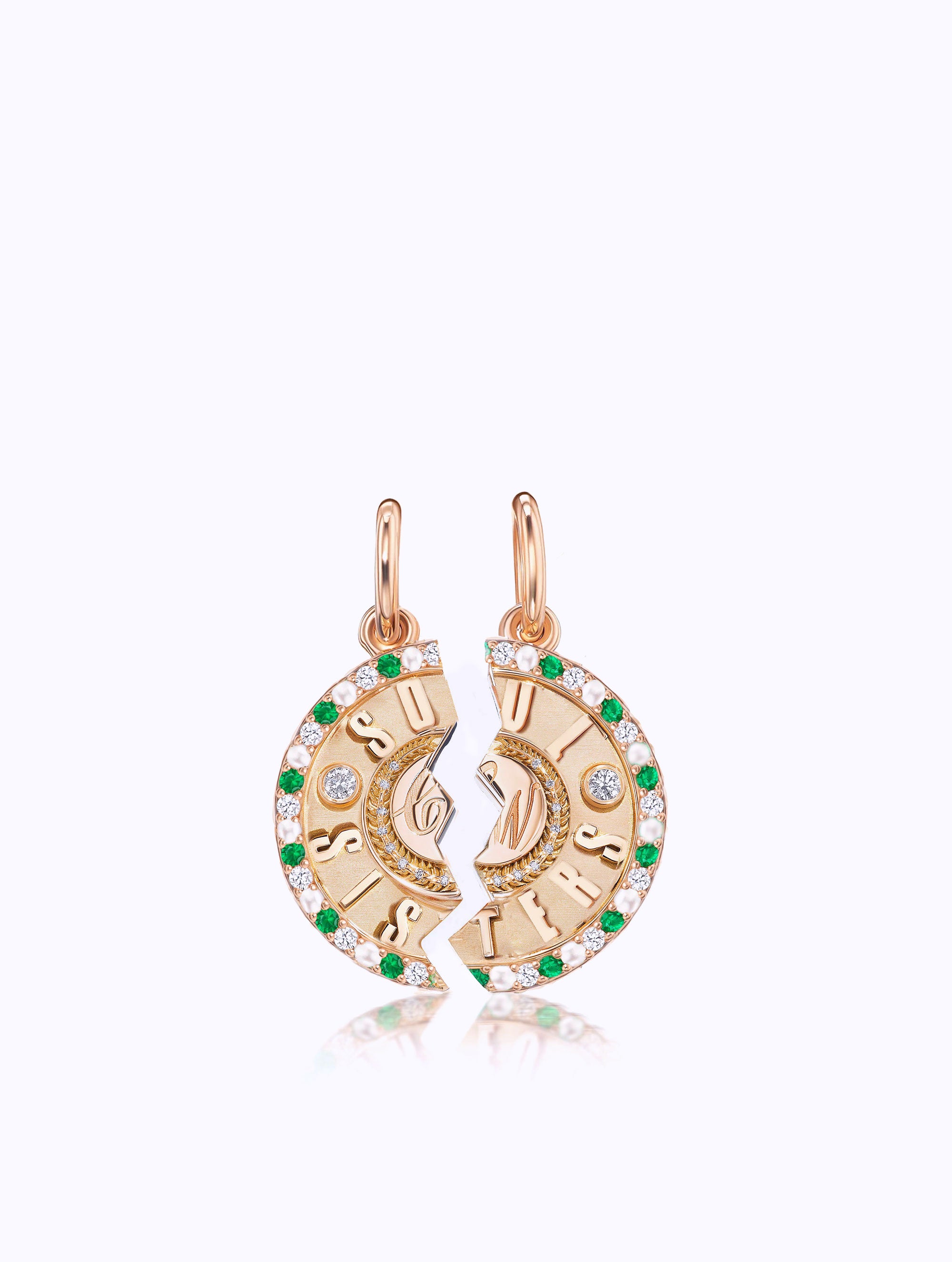 'SOUL SISTERS' DUET MEDALLION SET