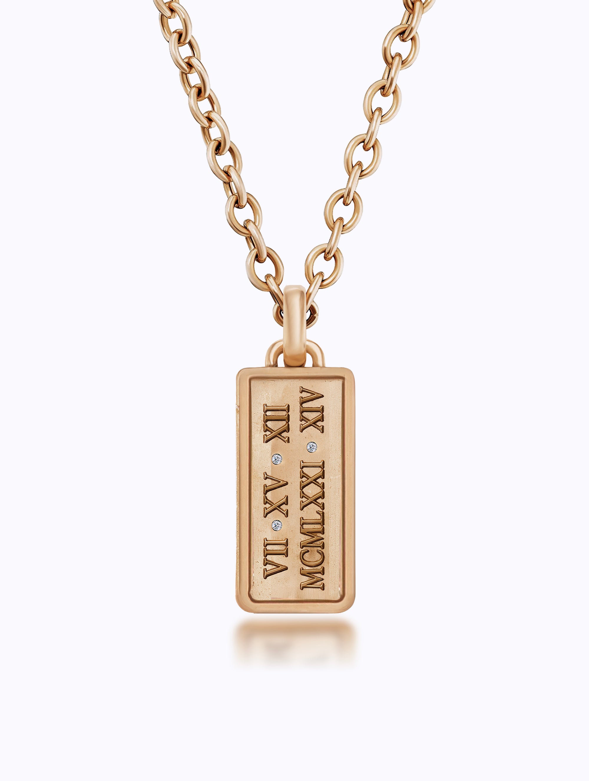 Slim Memoir Story Medallion