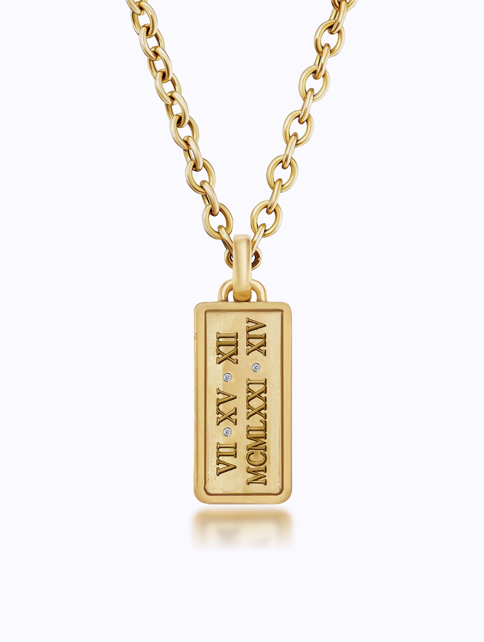 Slim Memoir Story Medallion