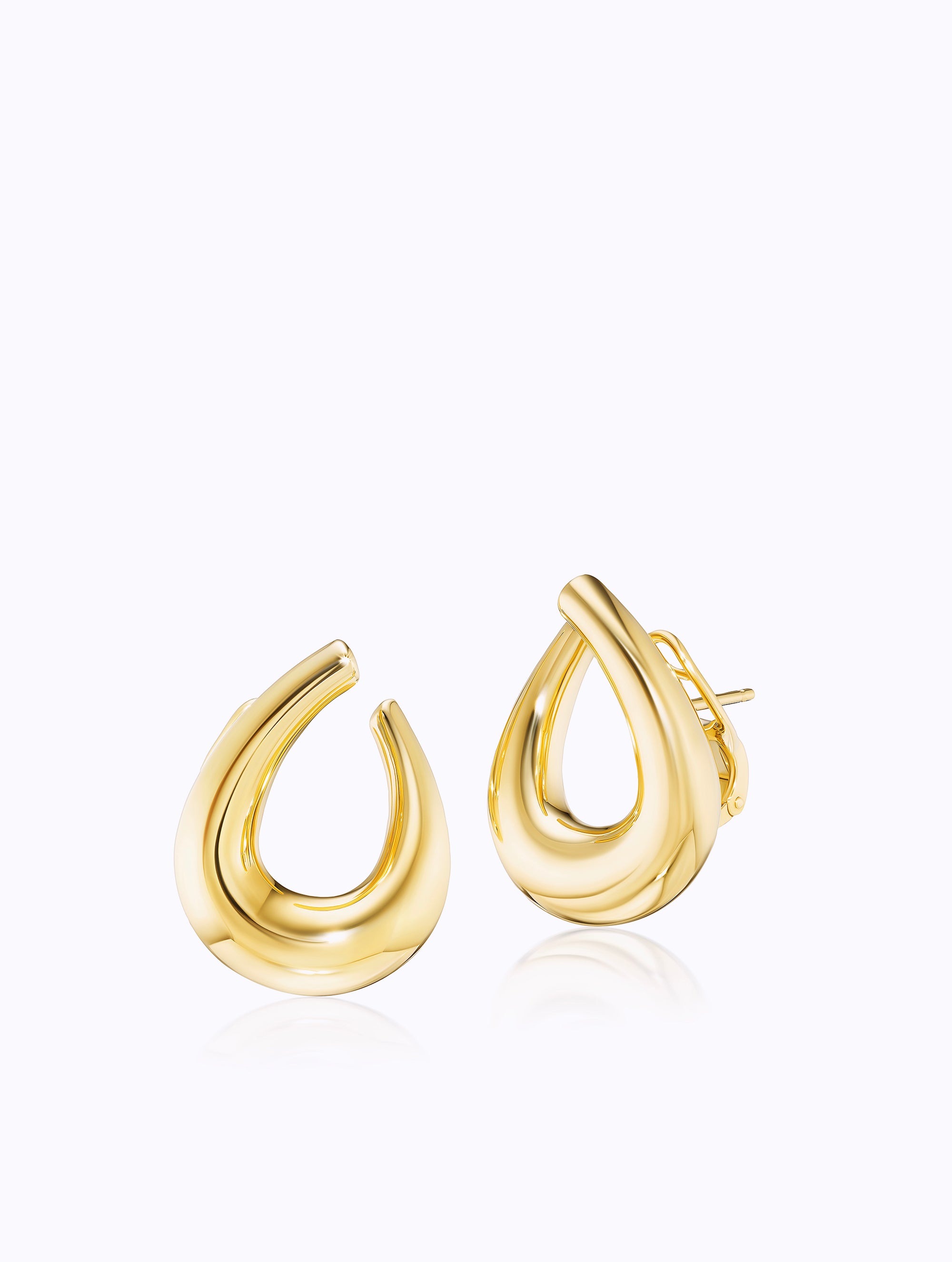 Sloan Demi-Hoop Earrings