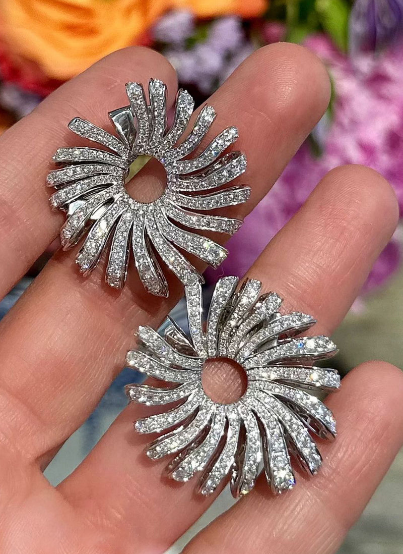 Athena Entwine Diamond Earrings