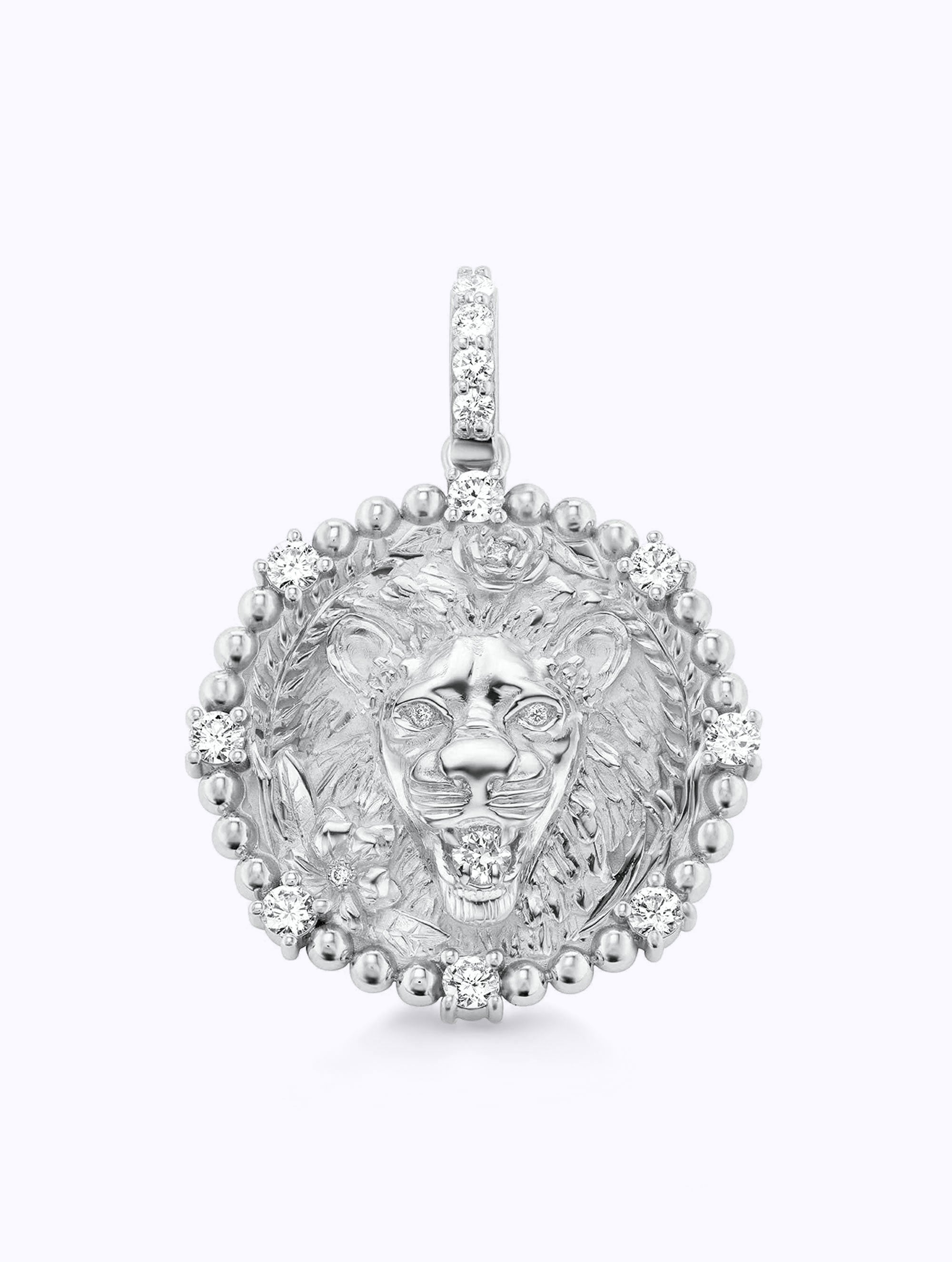 8 DIAMOND ZODIAC MEDALLION