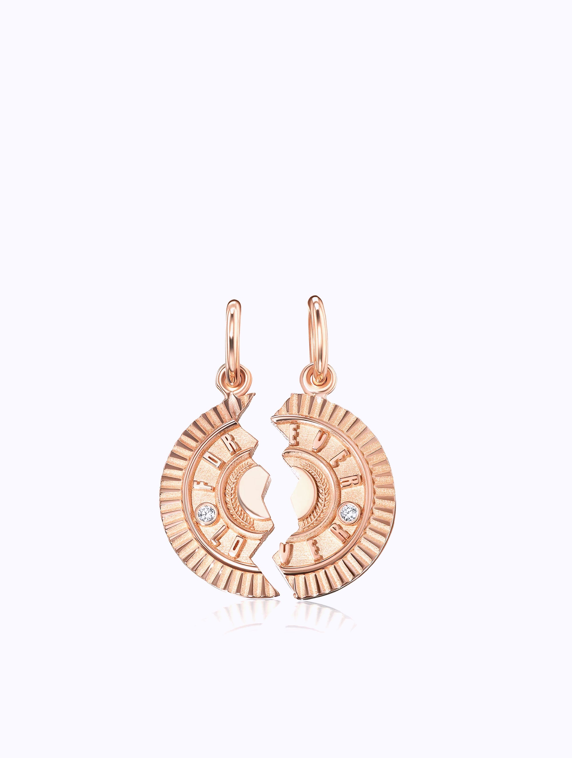 'FOREVER LOVER' DUET MEDALLION SET