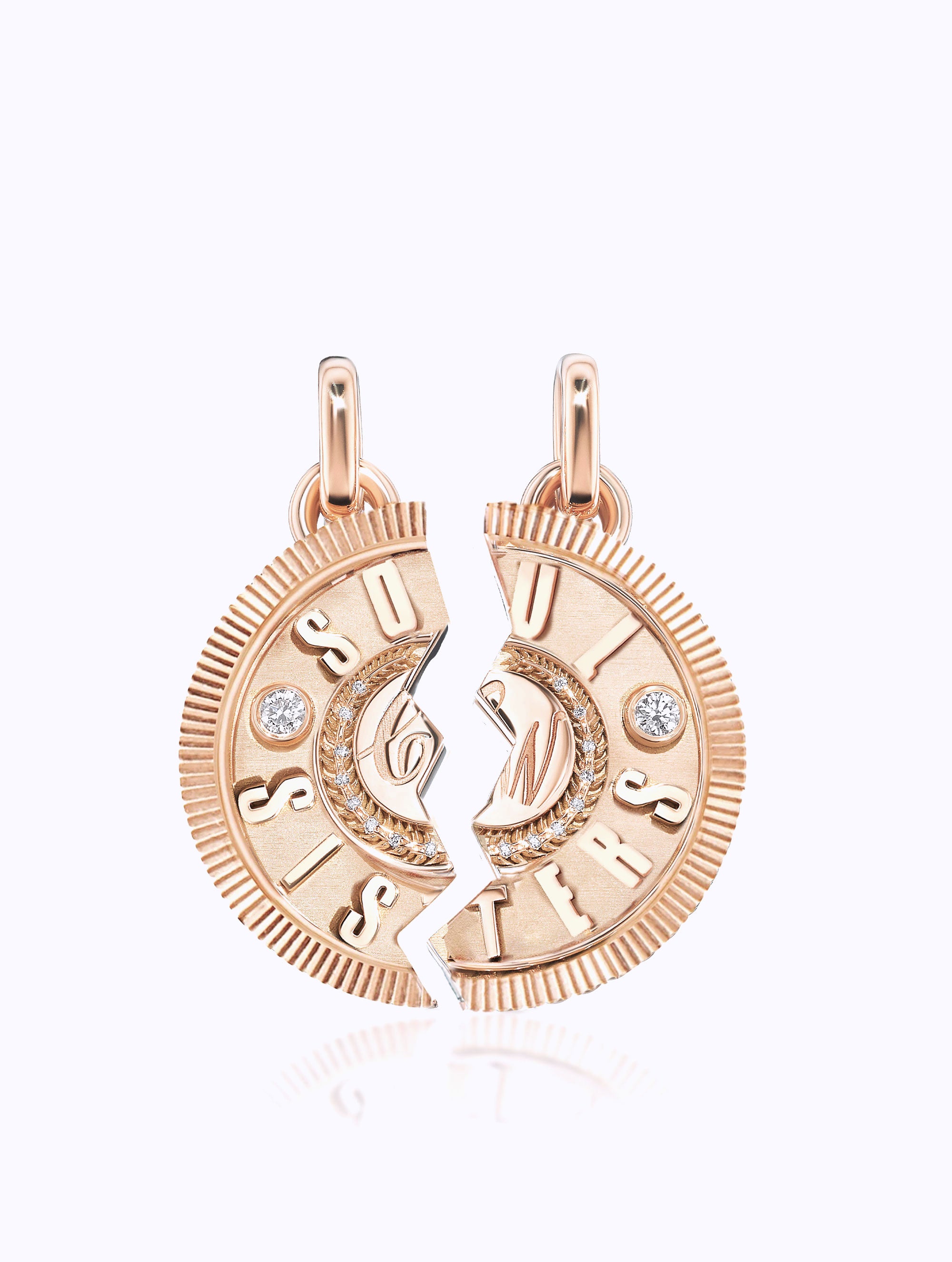 'SOUL SISTERS' DUET MEDALLION SET
