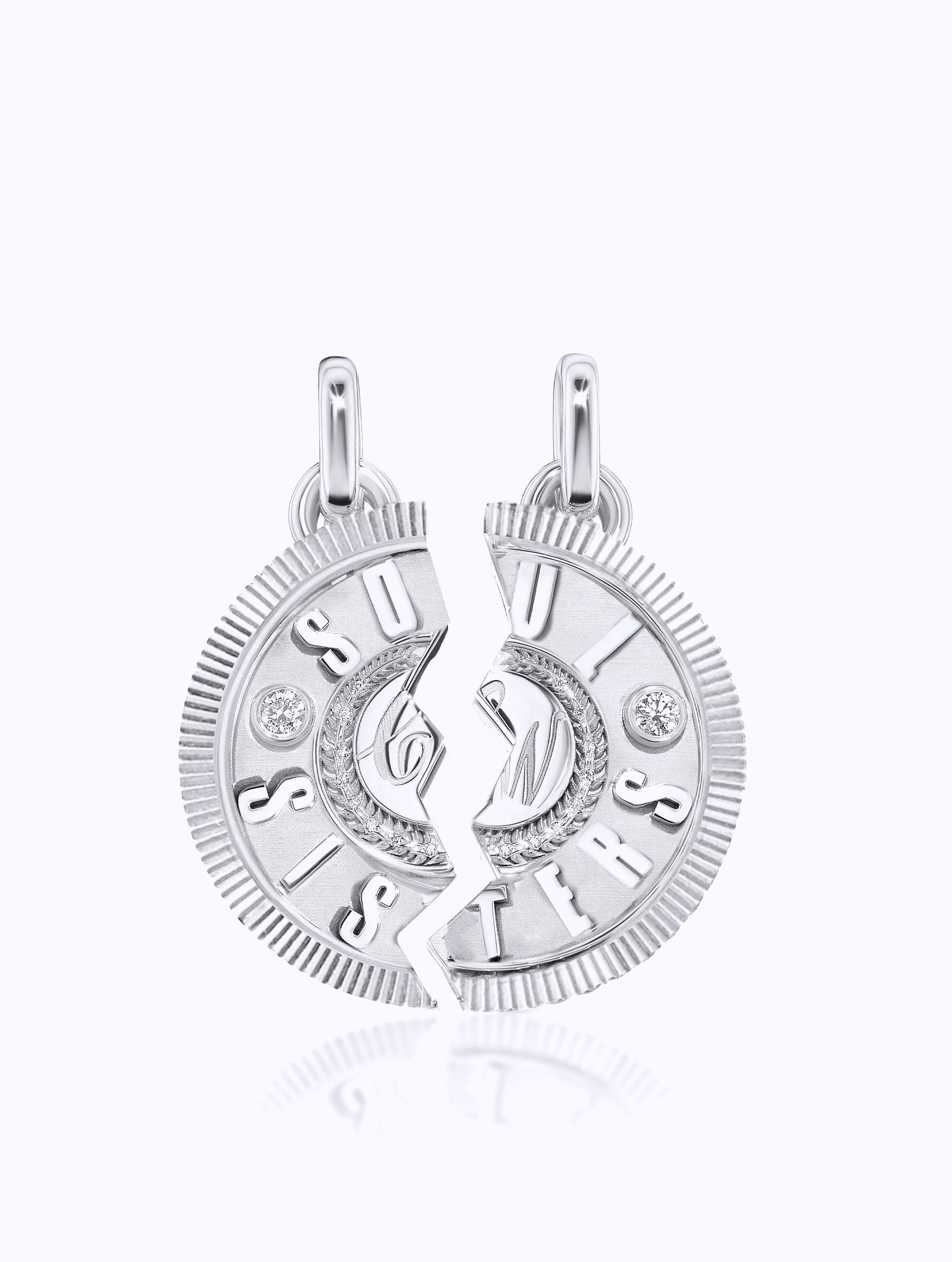 'SOUL SISTERS' DUET MEDALLION SET