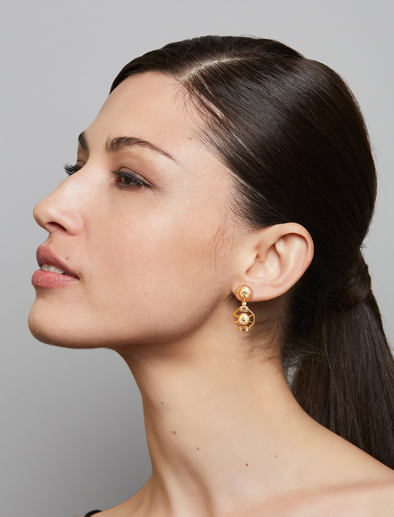 Chloe Transformable Day/Night Diamond Earrings