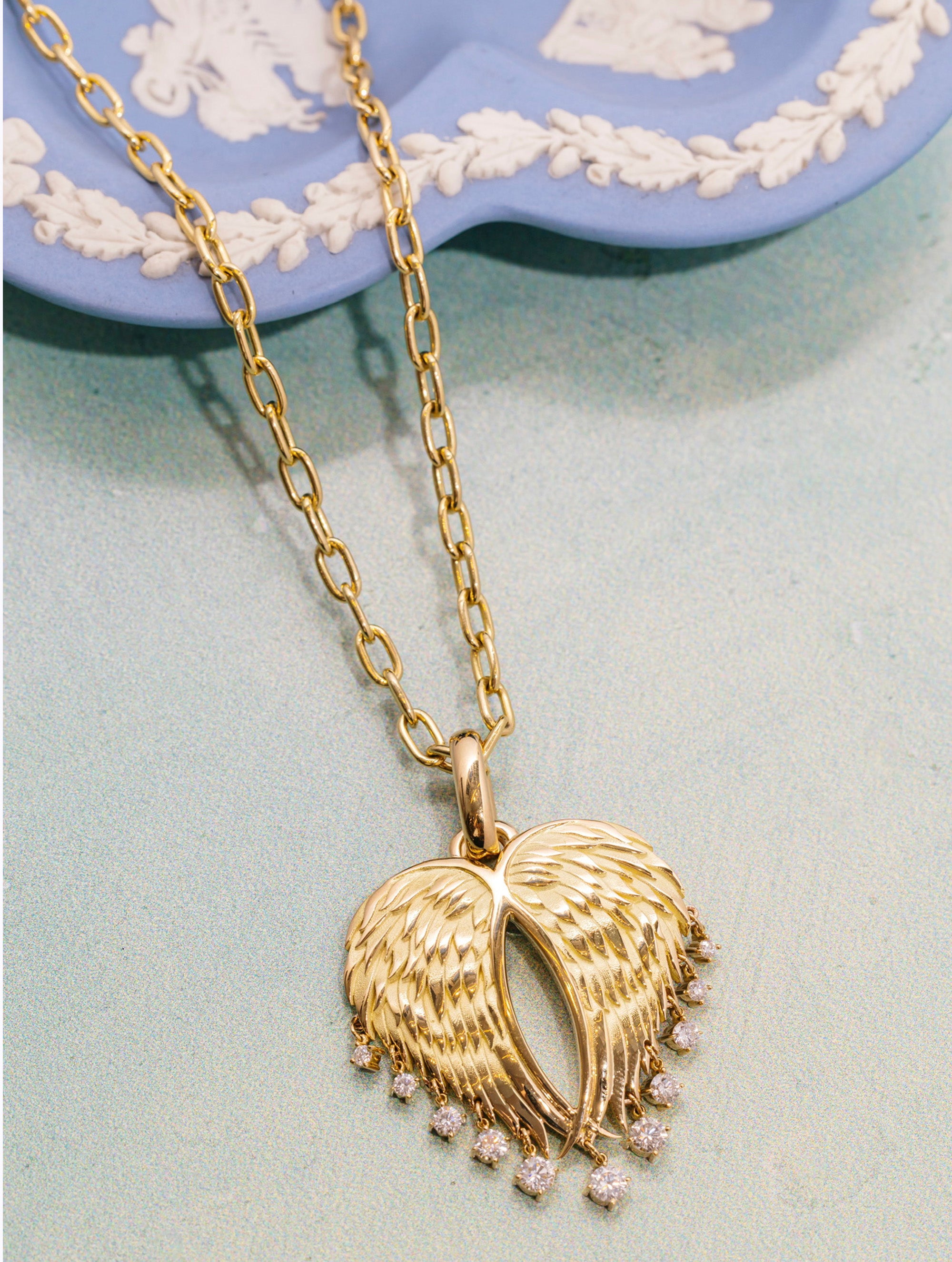 Diamond Wings of Strength Medallion