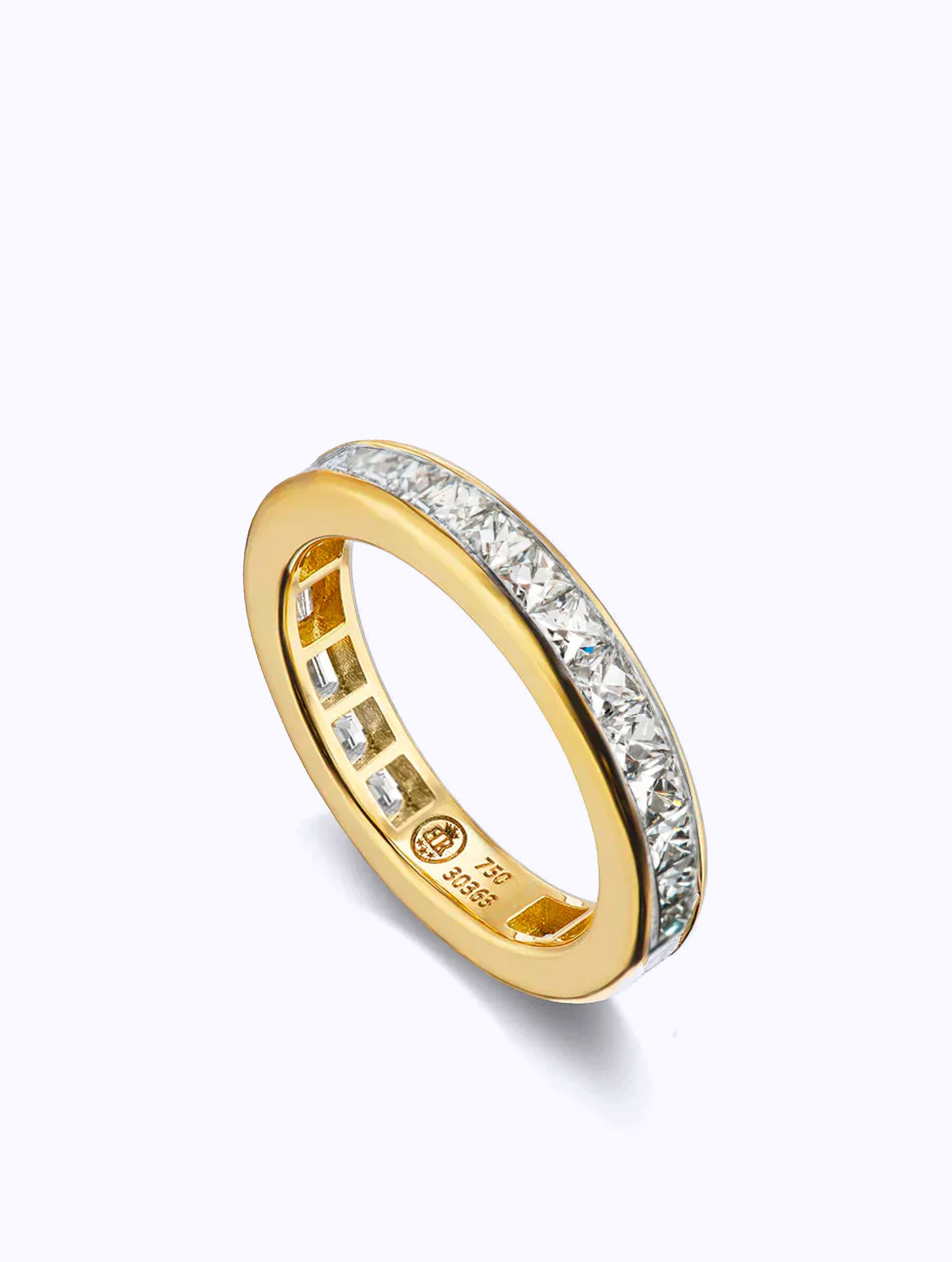REGENT FRENCH CUT DIAMOND ETERNITY RING