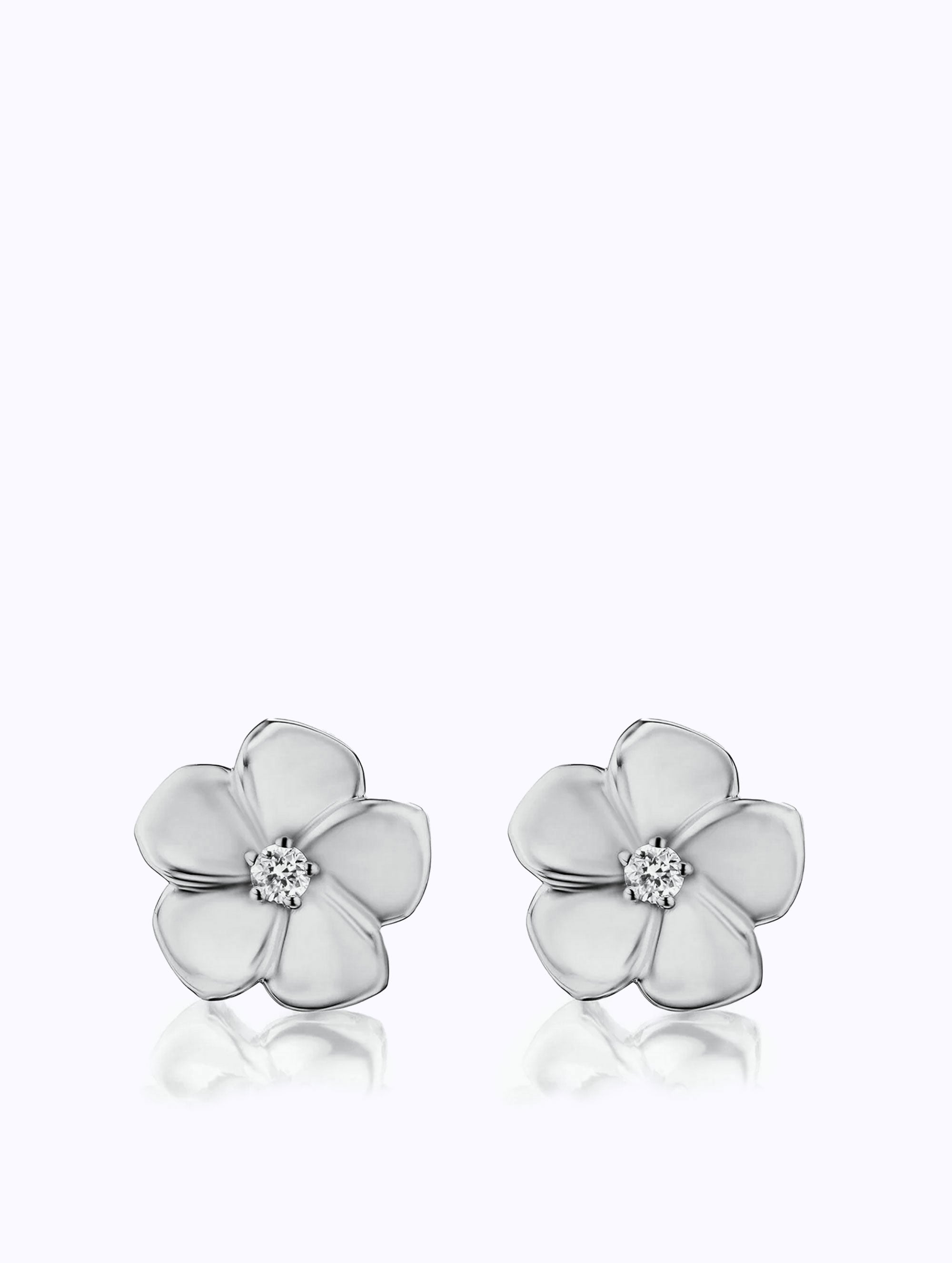 SMALL PLUMERIA EARRINGS