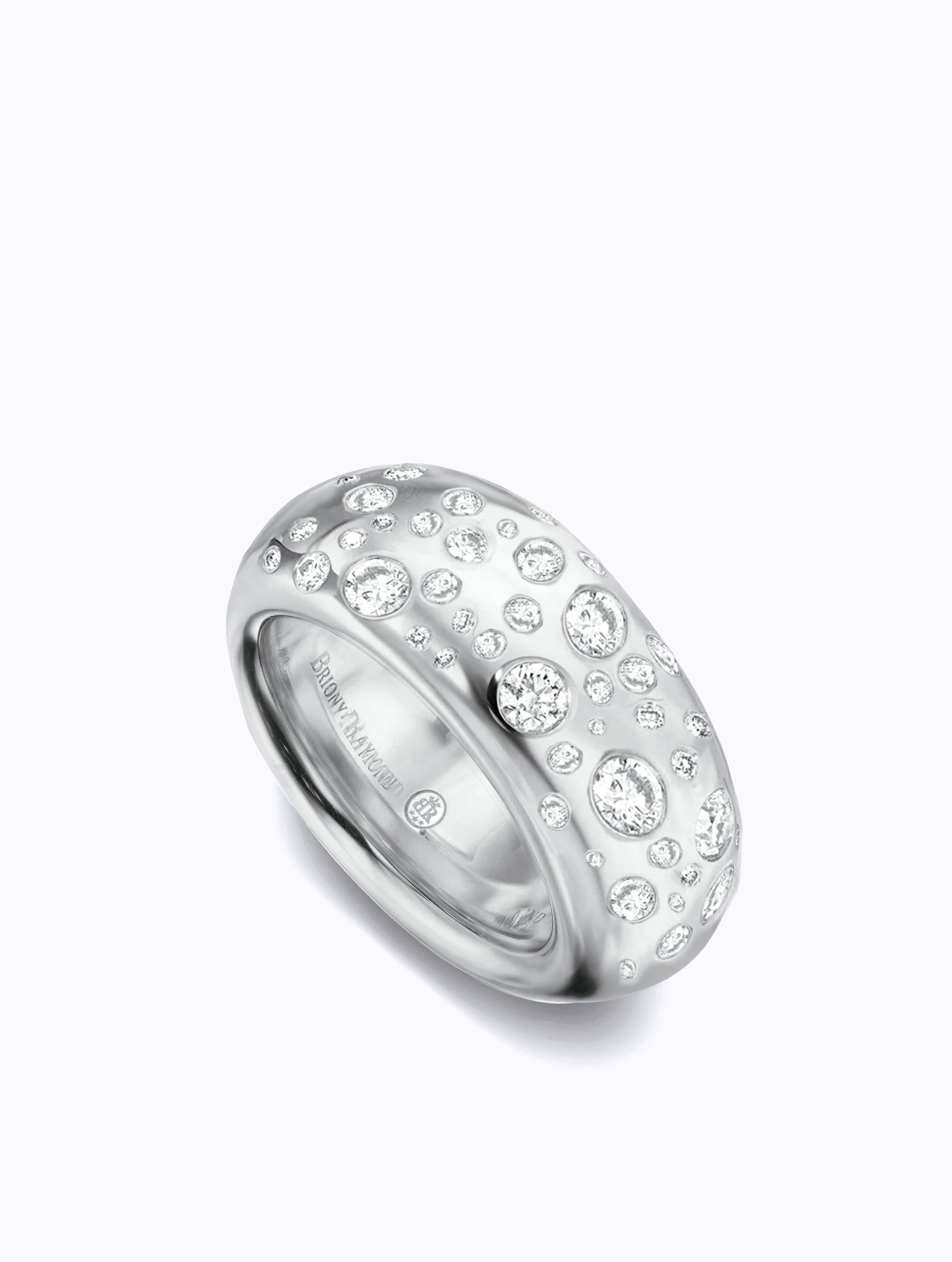 JUMBO SLOAN DIAMOND SCATTER RING