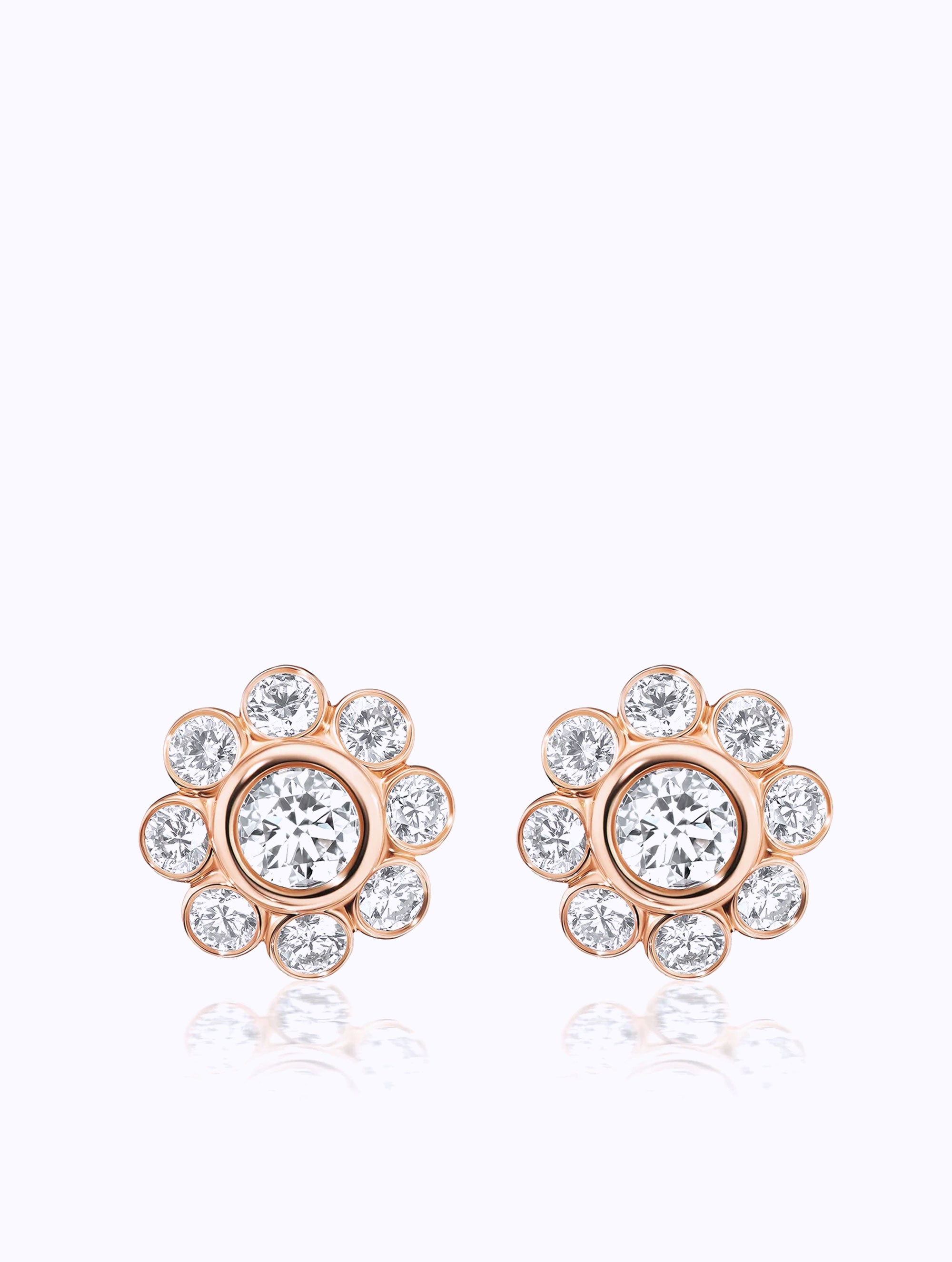 JUMBO SLOASIE DIAMOND EARRINGS