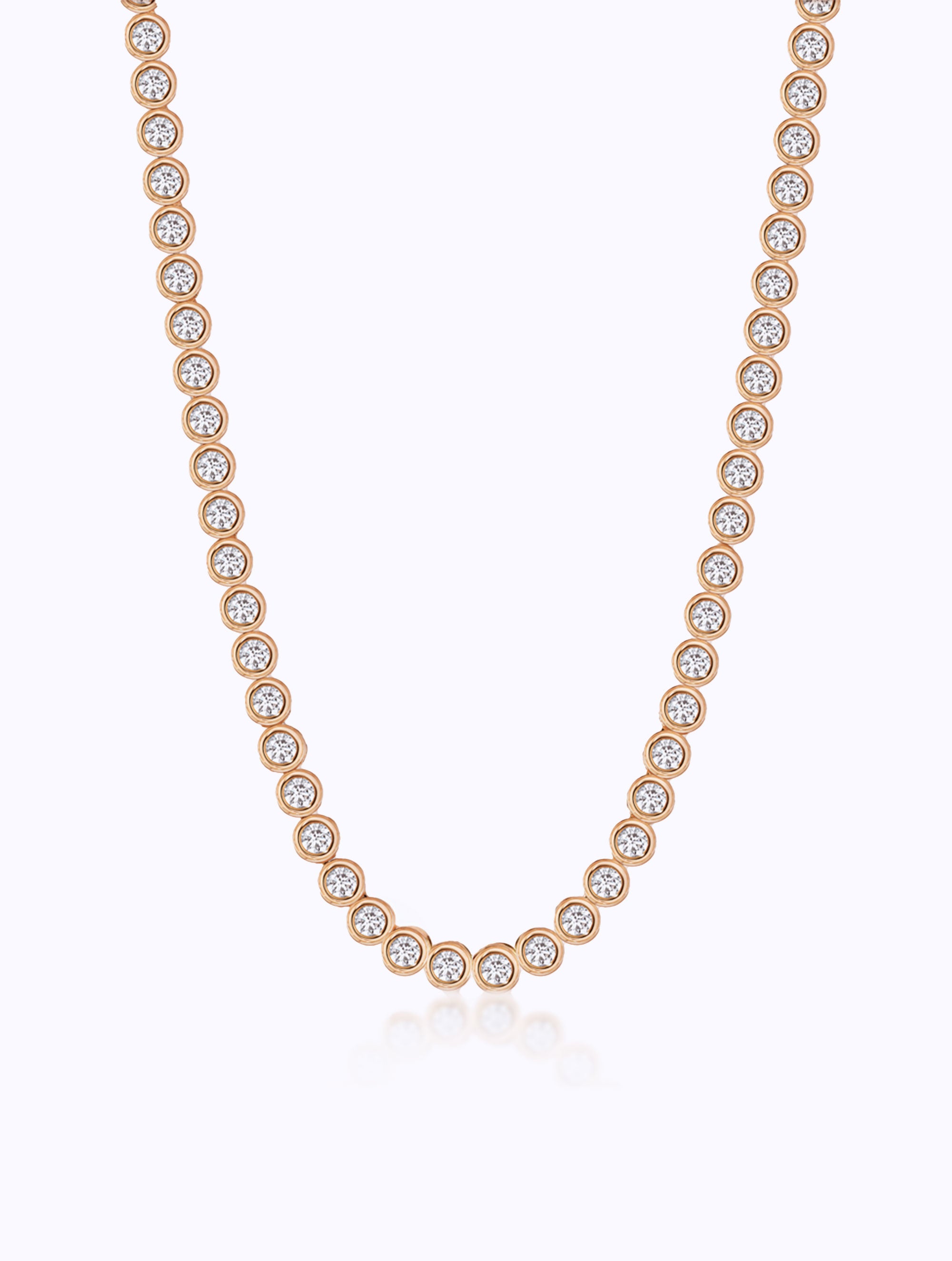 JUMBO AURA TENNIS NECKLACE