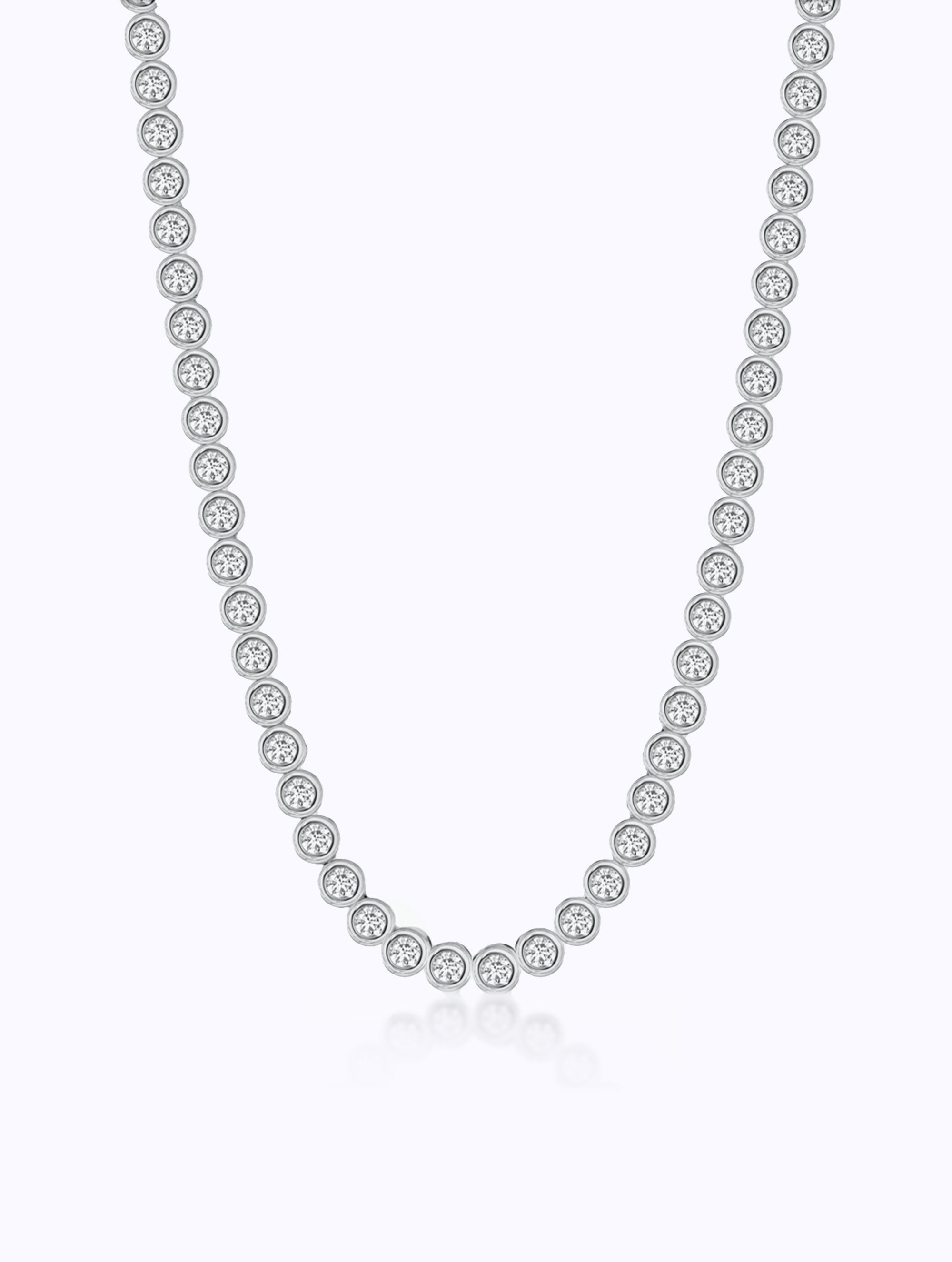 JUMBO AURA TENNIS NECKLACE