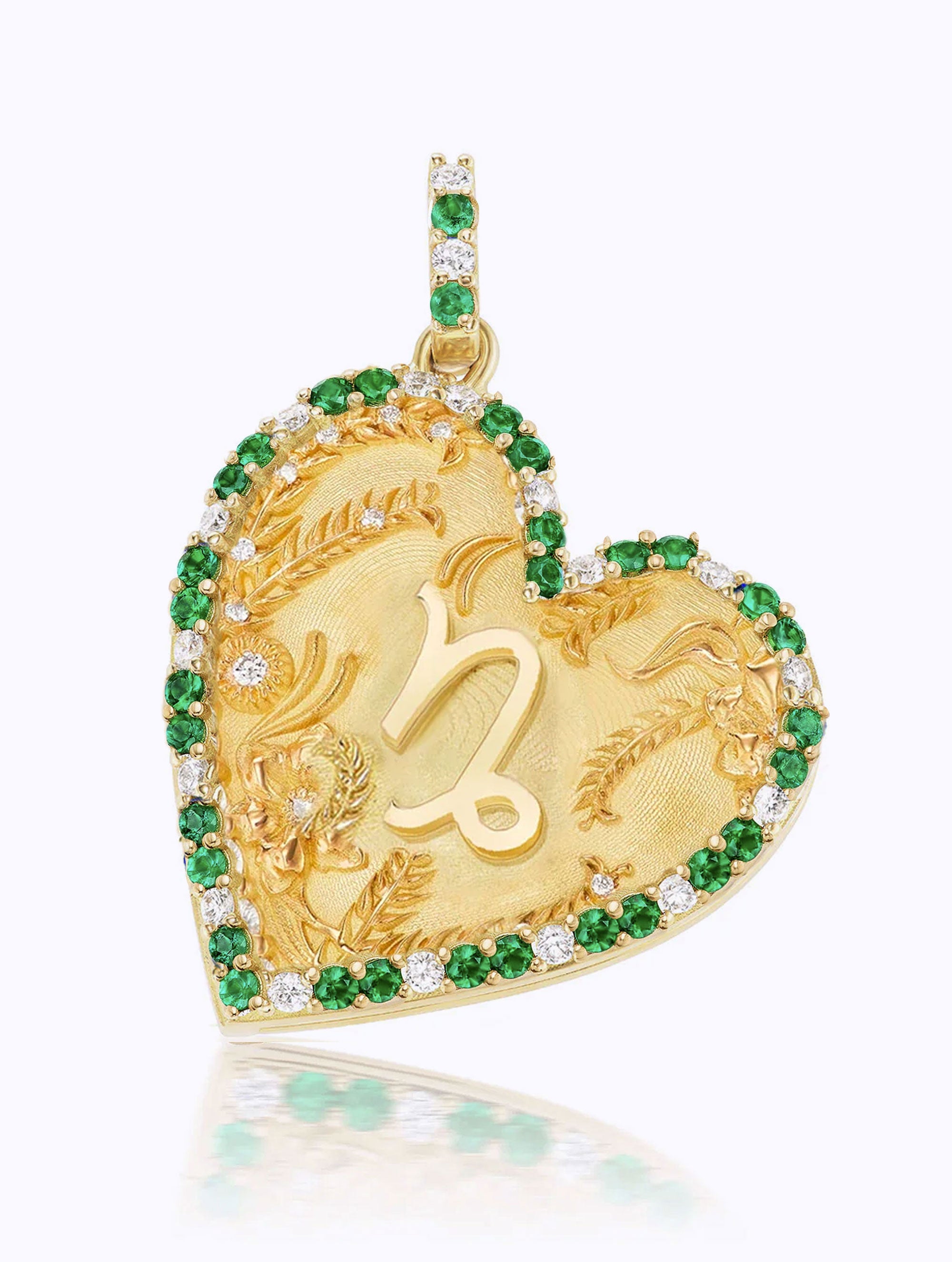 Memoir BIRTHSTONE Zodiac HEART LOCKET