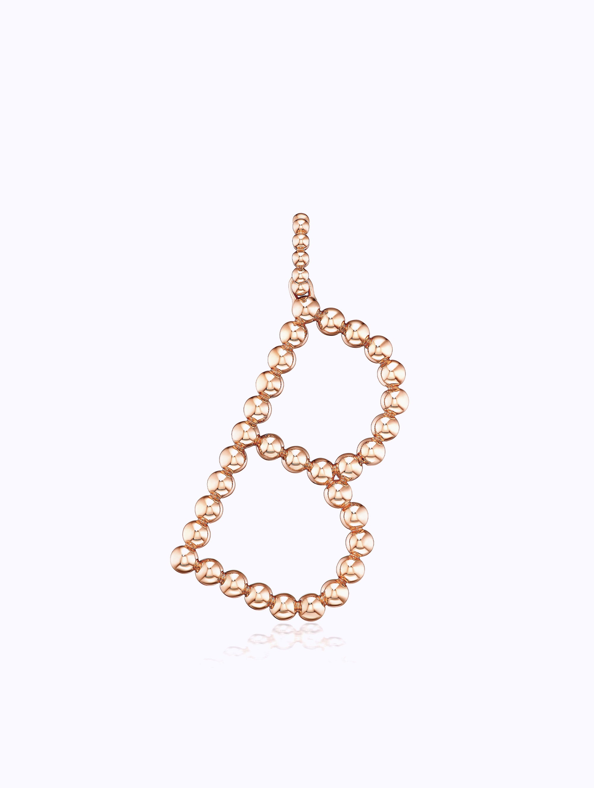 JUMBO CONFETTI LETTER PENDANT