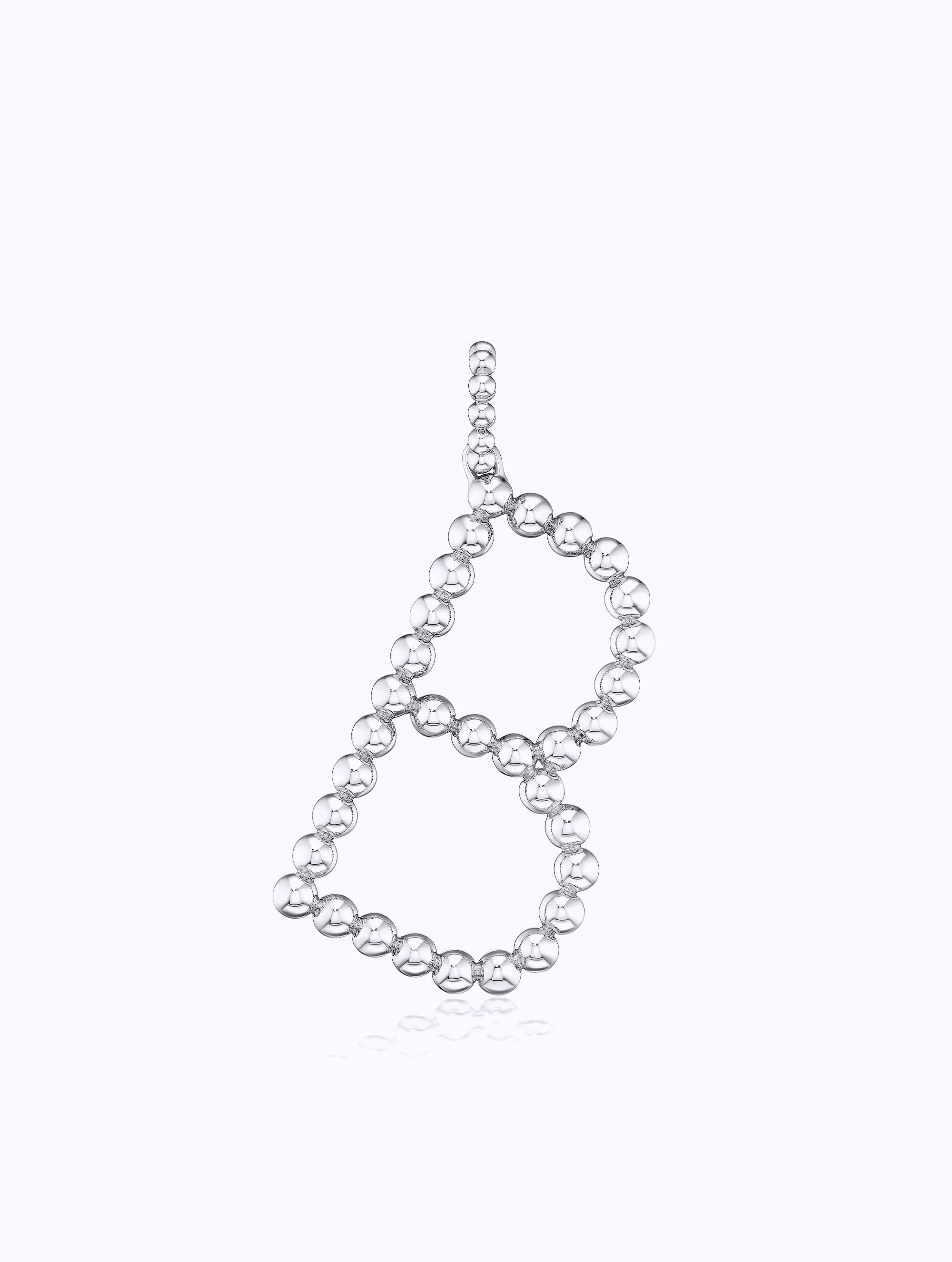 JUMBO CONFETTI LETTER PENDANT