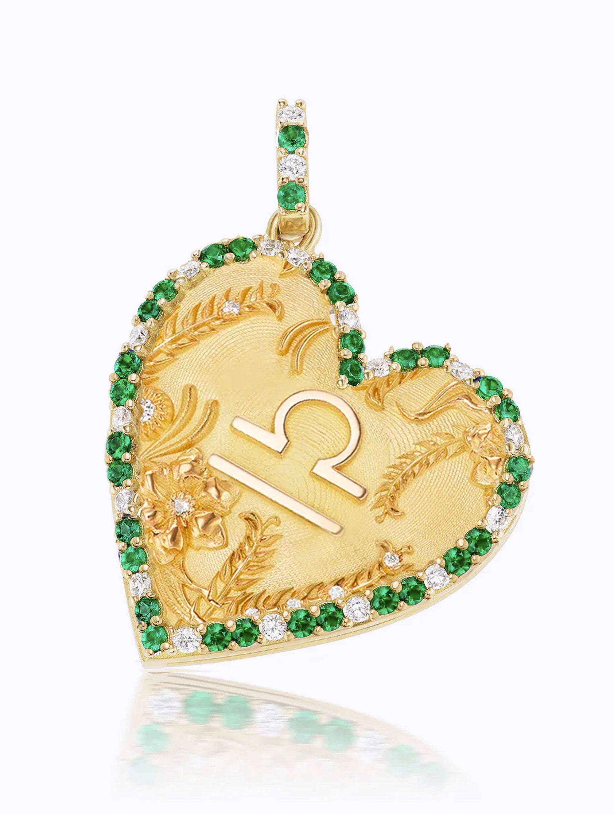 Memoir BIRTHSTONE Zodiac HEART LOCKET