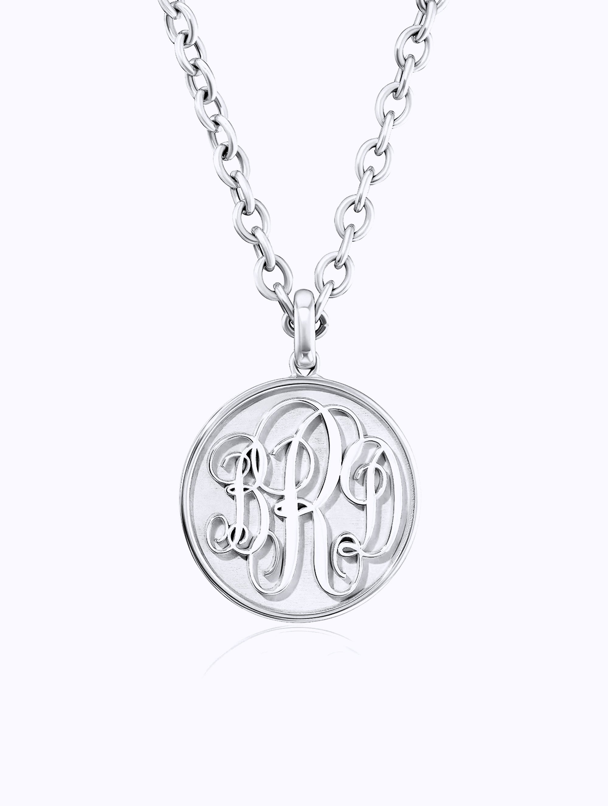JUMBO MEMOIR MONOGRAM MEDALLION