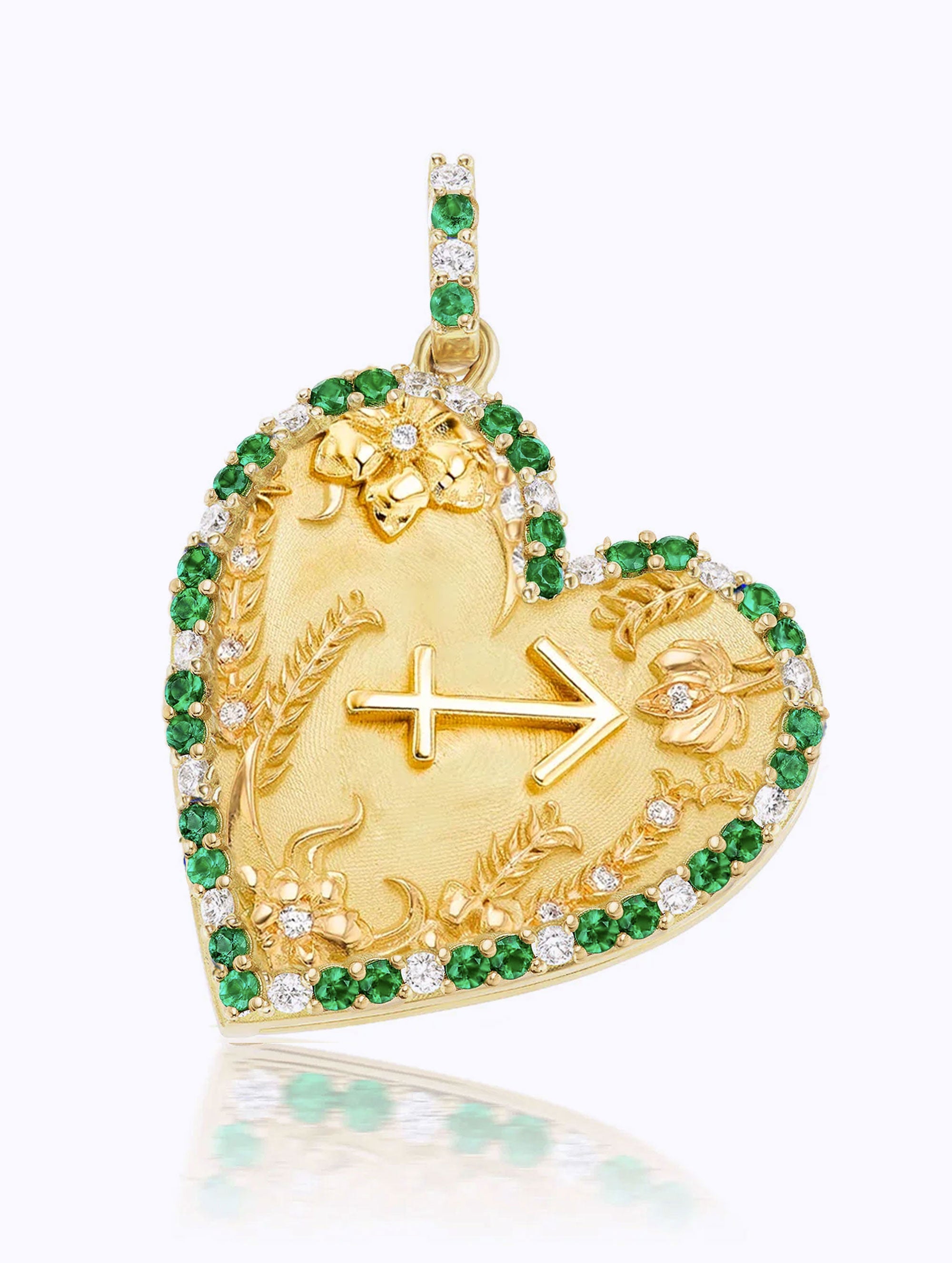 Memoir BIRTHSTONE Zodiac HEART LOCKET