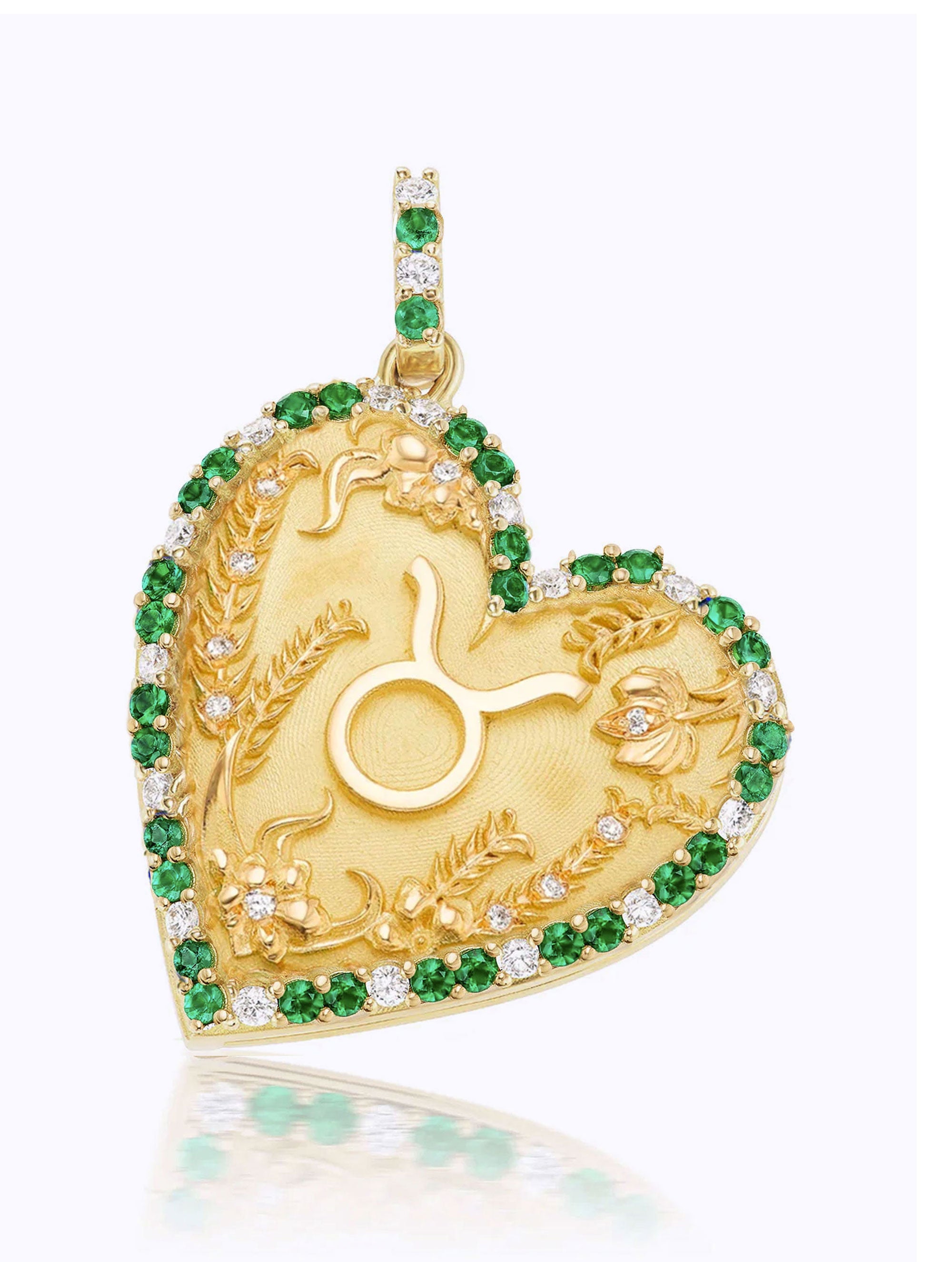 Memoir BIRTHSTONE Zodiac HEART LOCKET