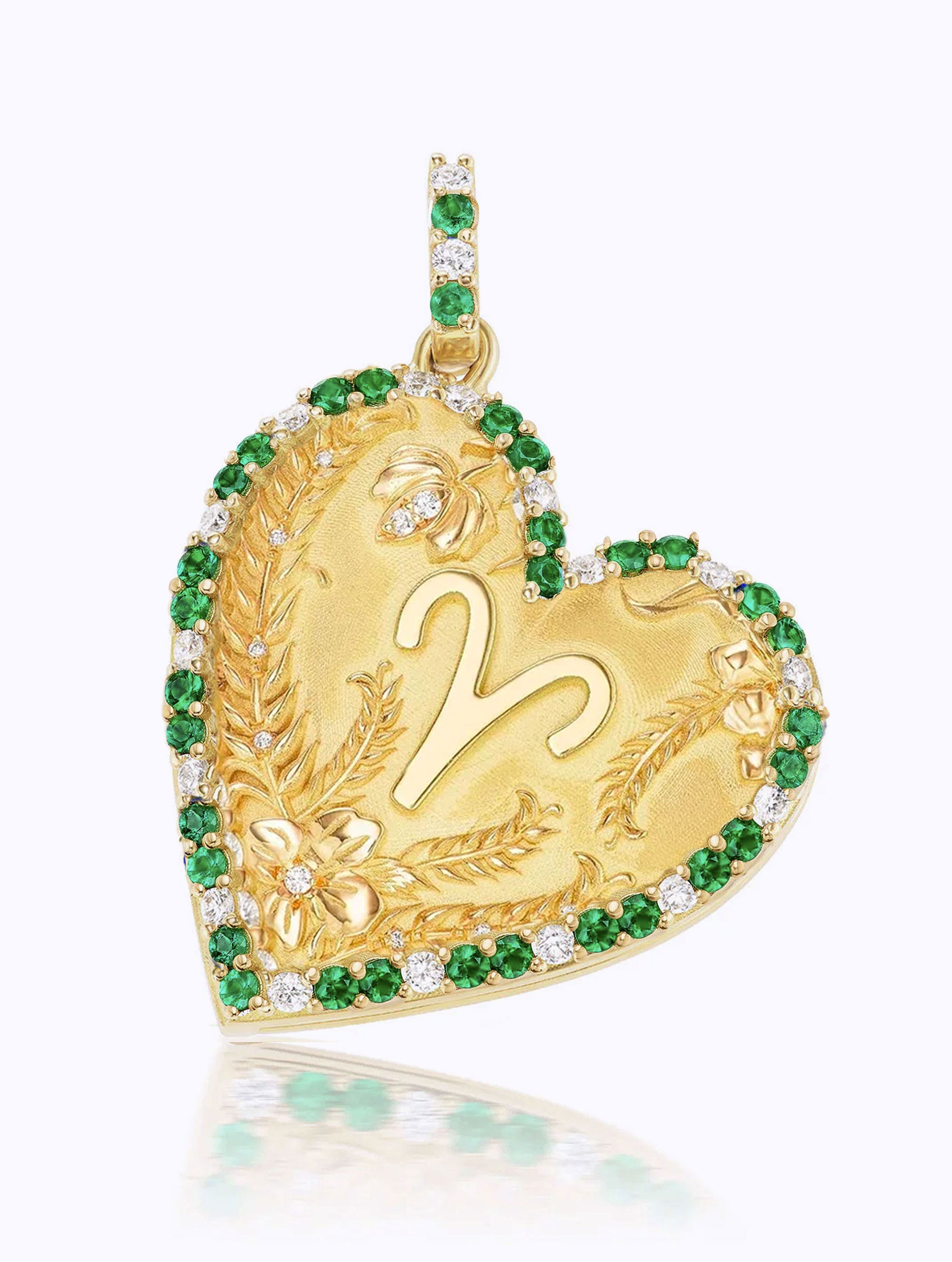 Memoir BIRTHSTONE Zodiac HEART LOCKET