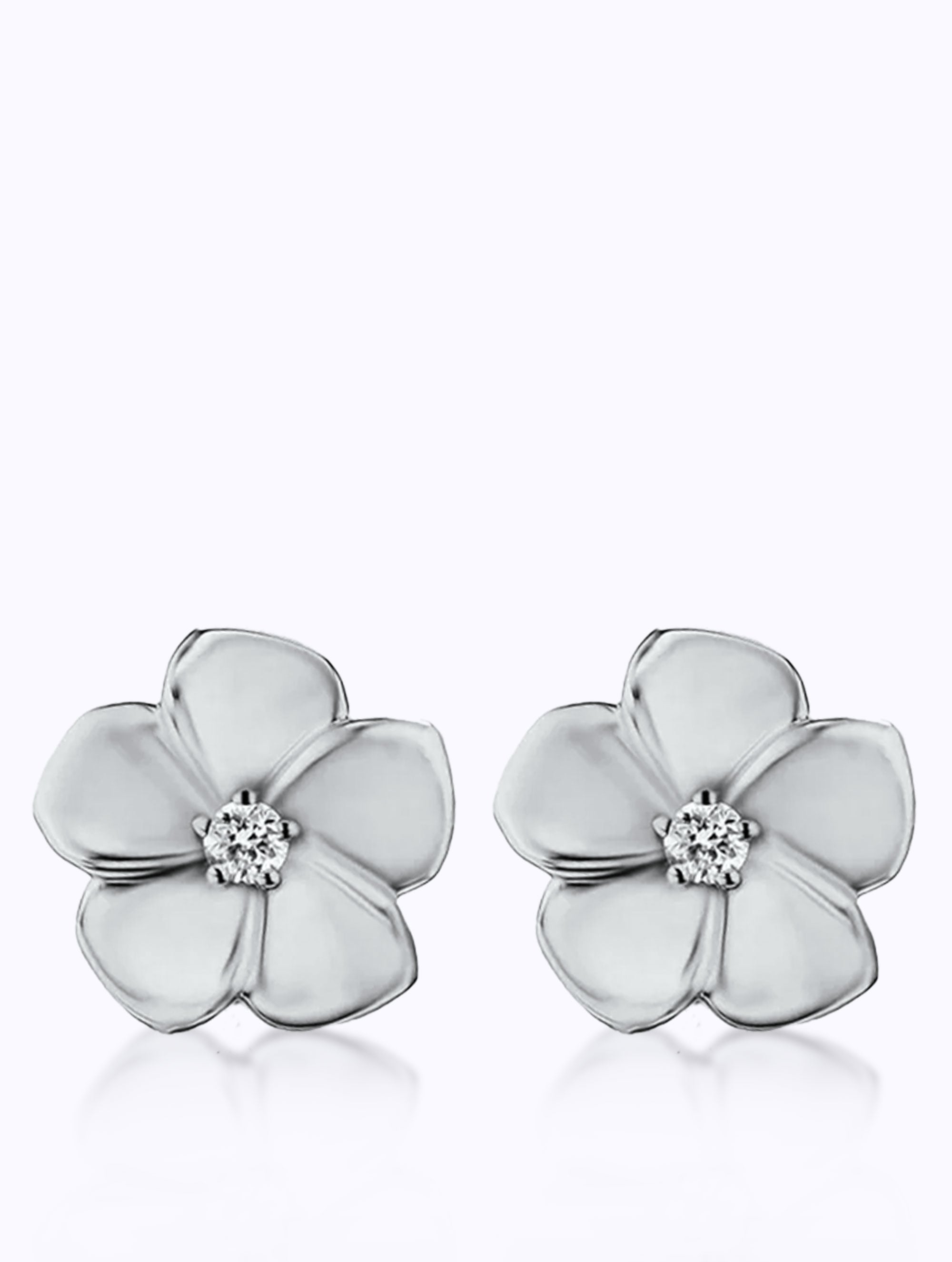 JUMBO PLUMERIA EARRINGS