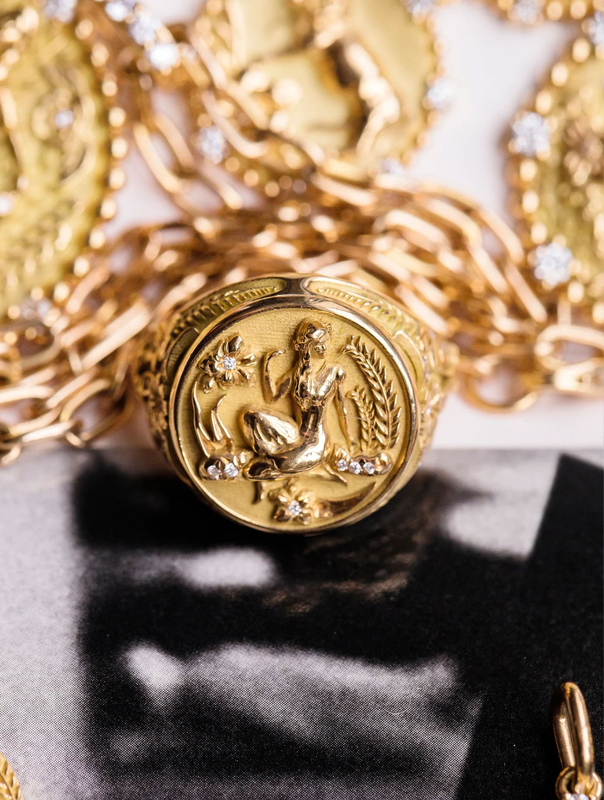 ZODIAC SIGNET RING