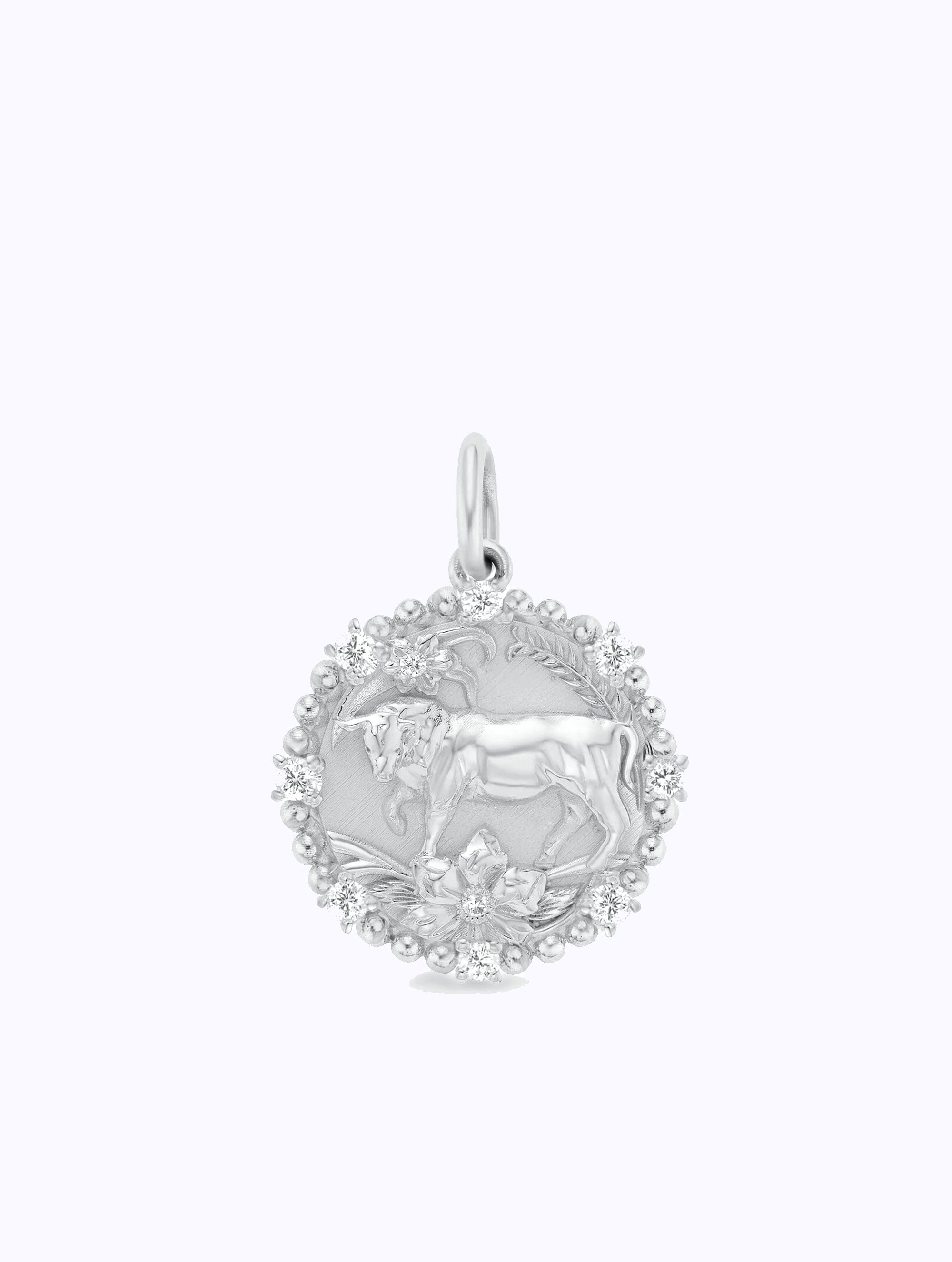 8 DIAMOND ZODIAC MEDALLION