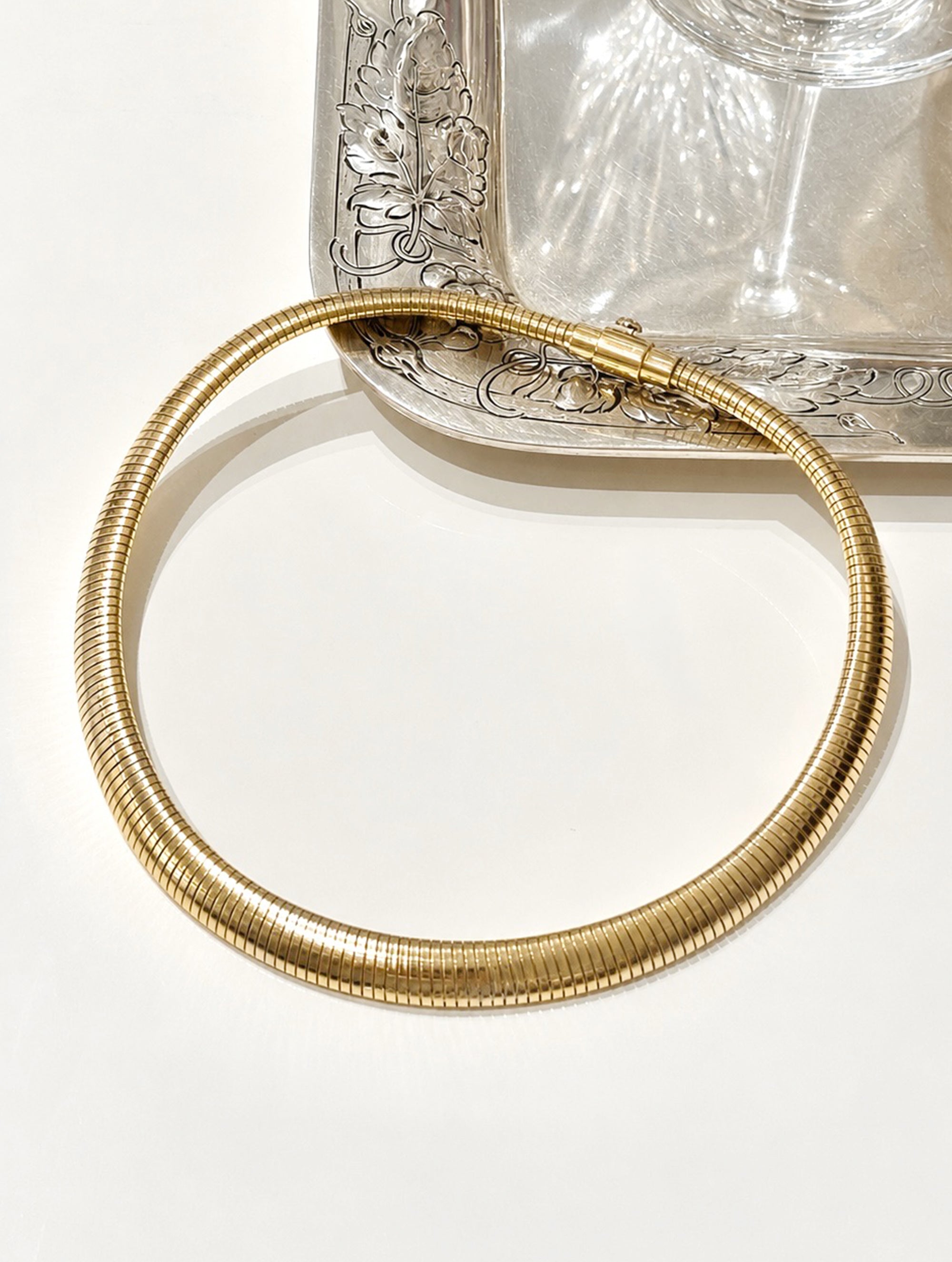 Vintage Slim Tubogas Necklace