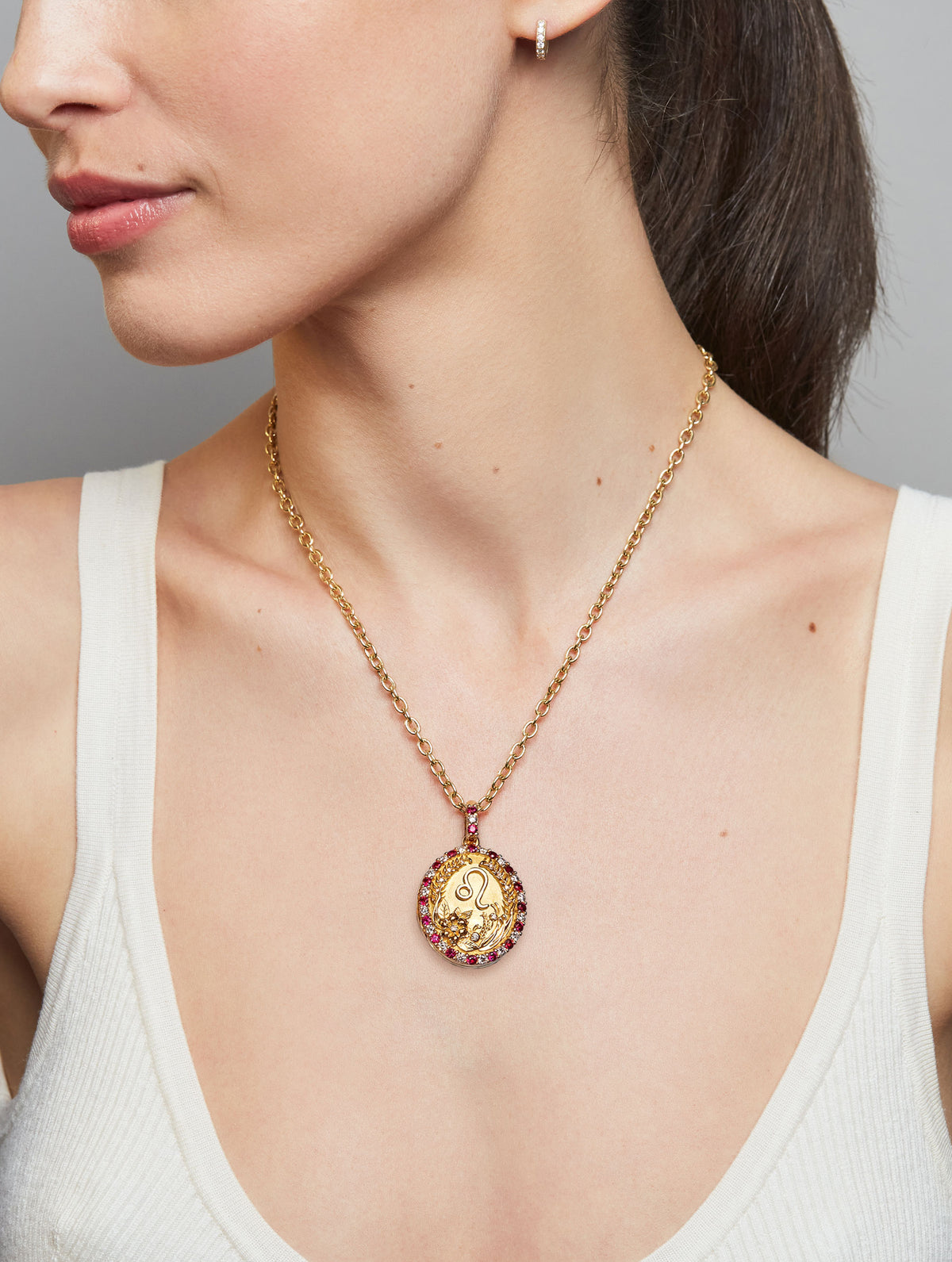 Memoir BIRTHSTONE ZODIAC LOCKET