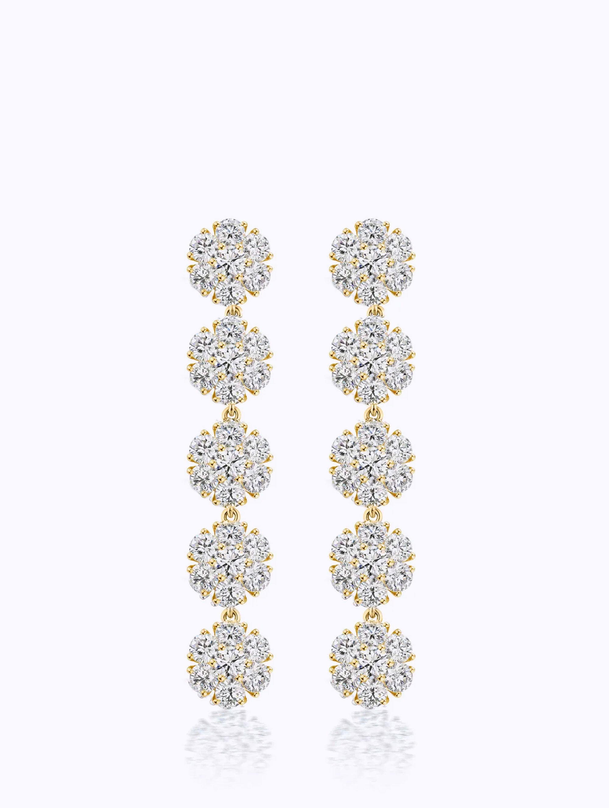 POSEY DIAMOND BOUQUET EARRINGS