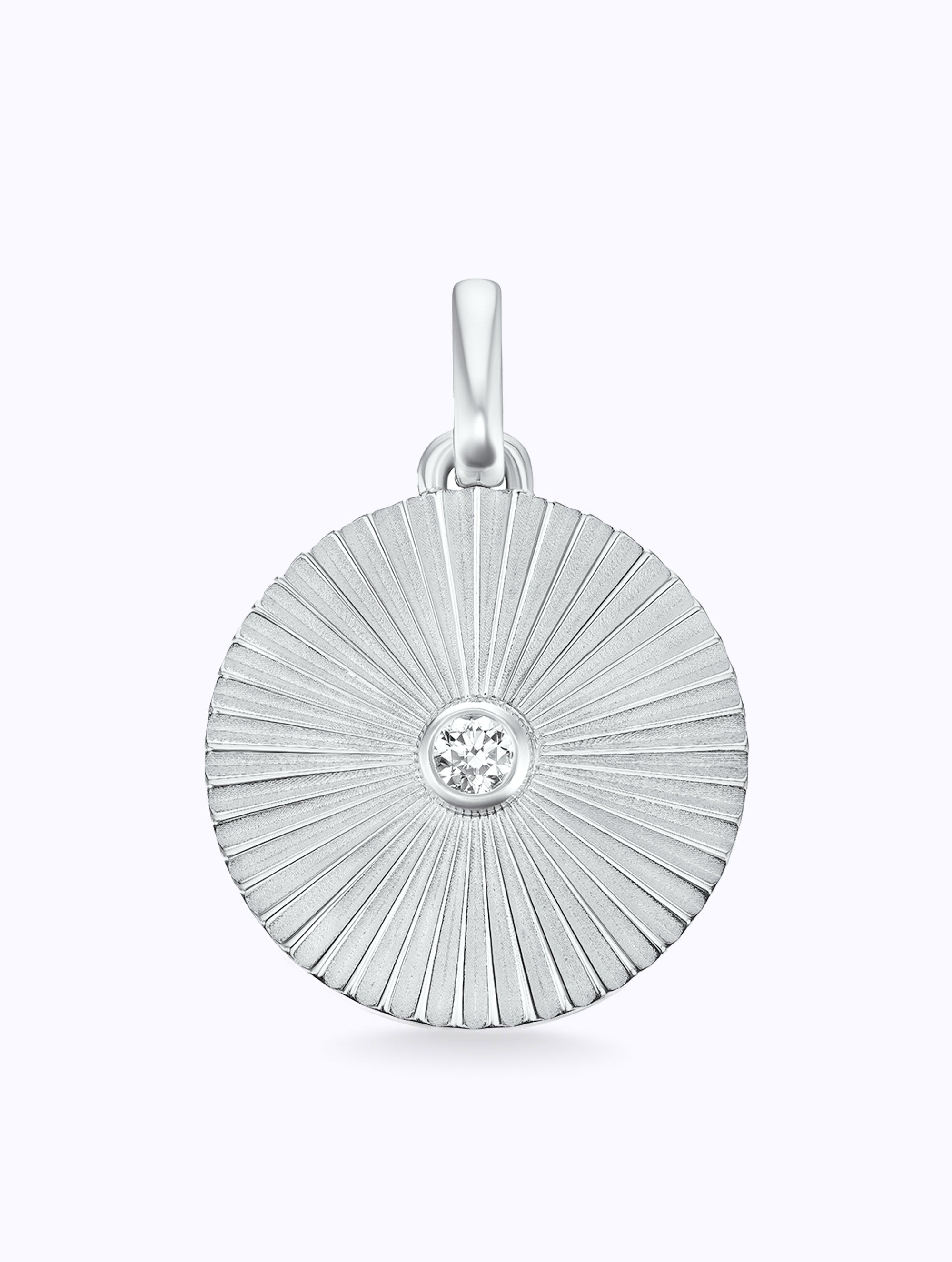 AURORA RAY DIAMOND MEDALLION